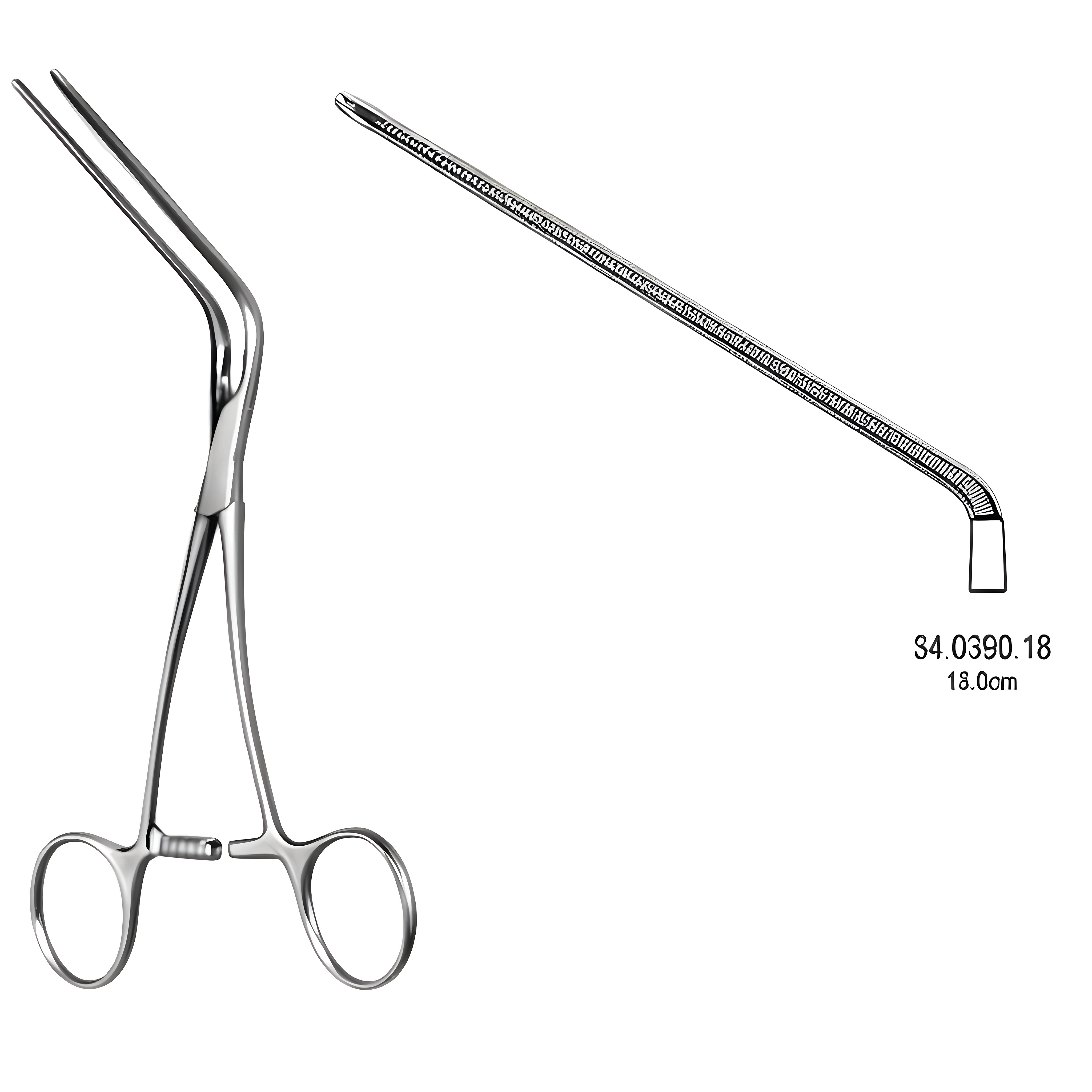 Leland Jones Peripheral Vascular Clamp 18cm