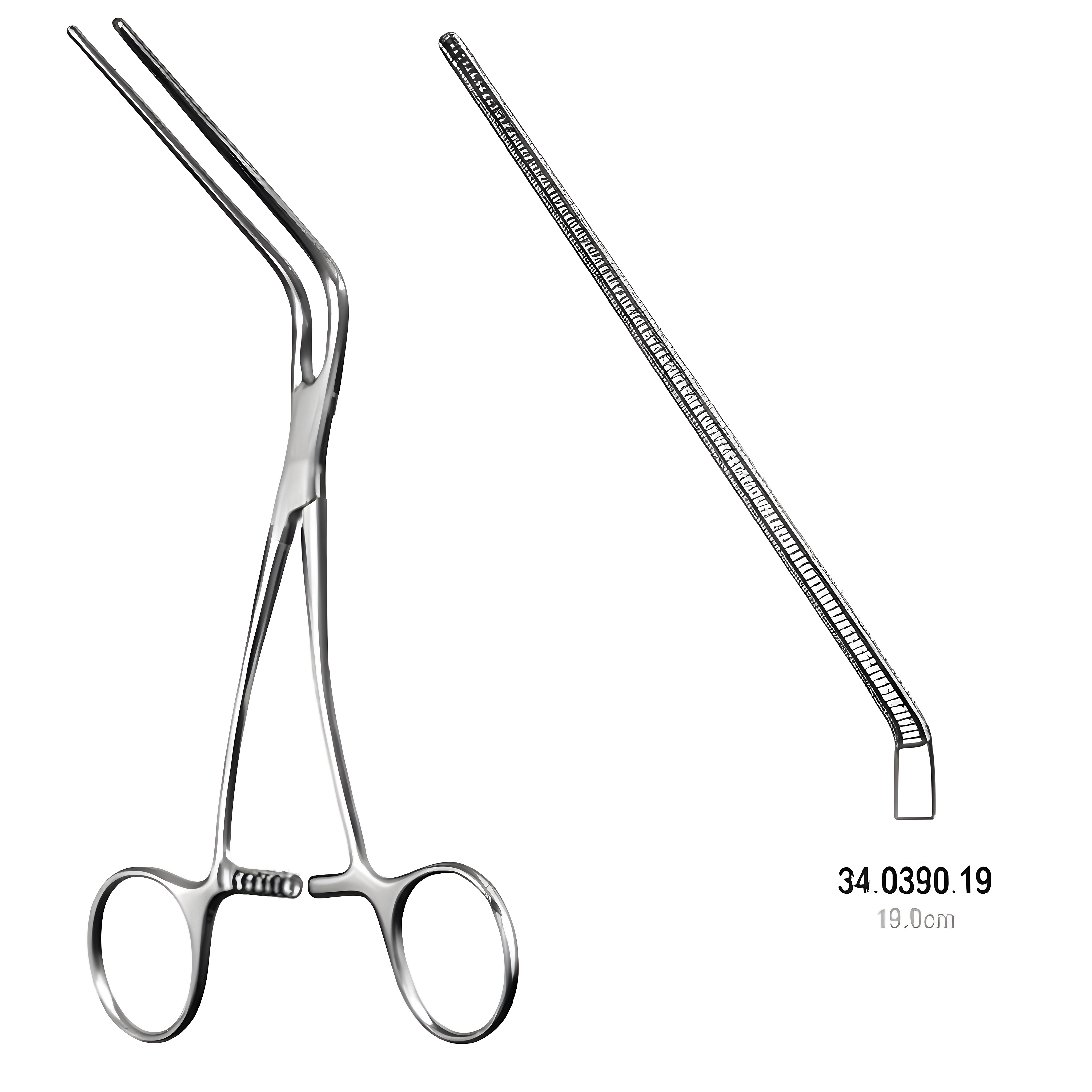 Leland Jones Peripheral Vascular Clamp 19cm
