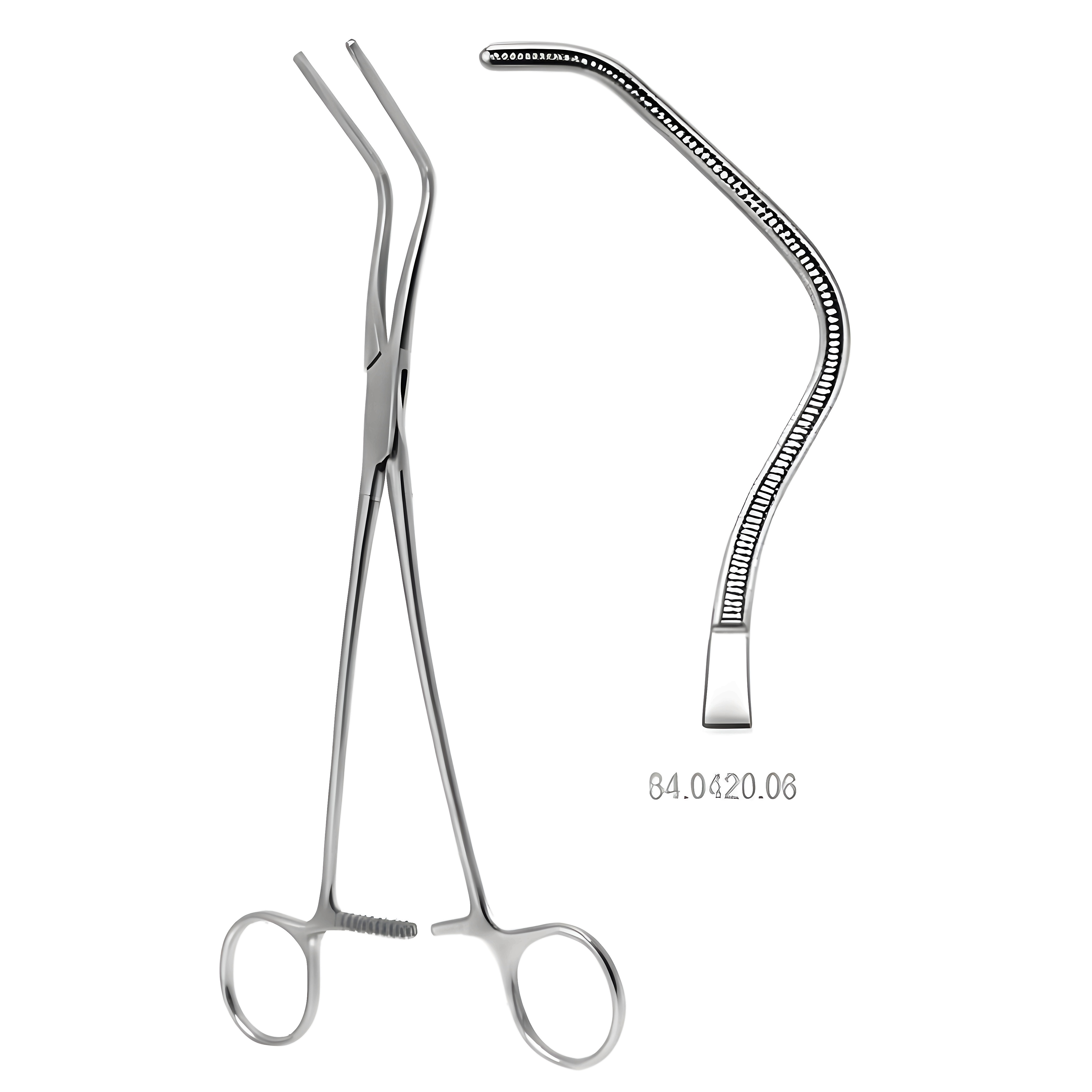 DeBakey-Harken Atrauma Auricle clamp 24cm