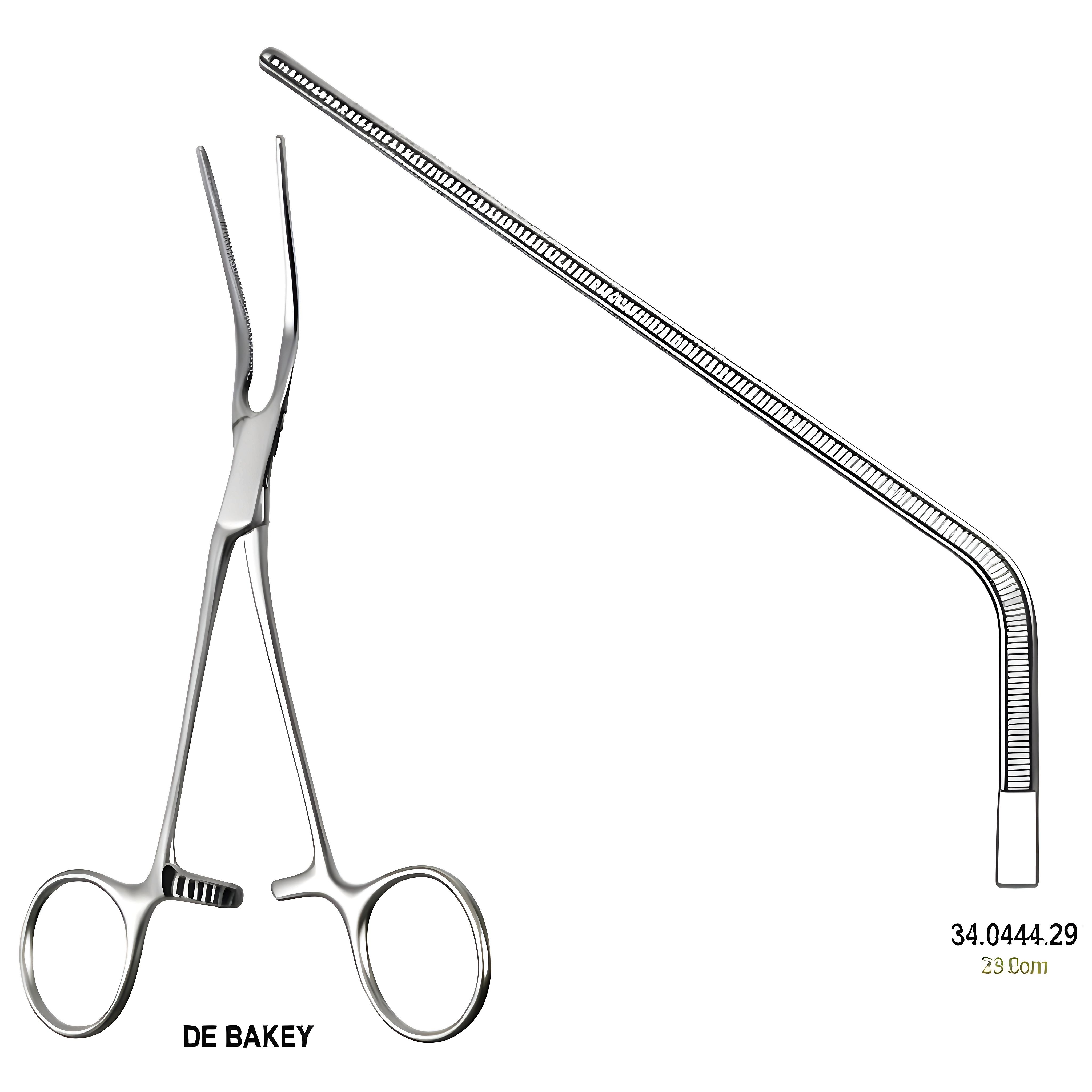 DeBakey Atraumatic Blood Vessel Fcps 29cm