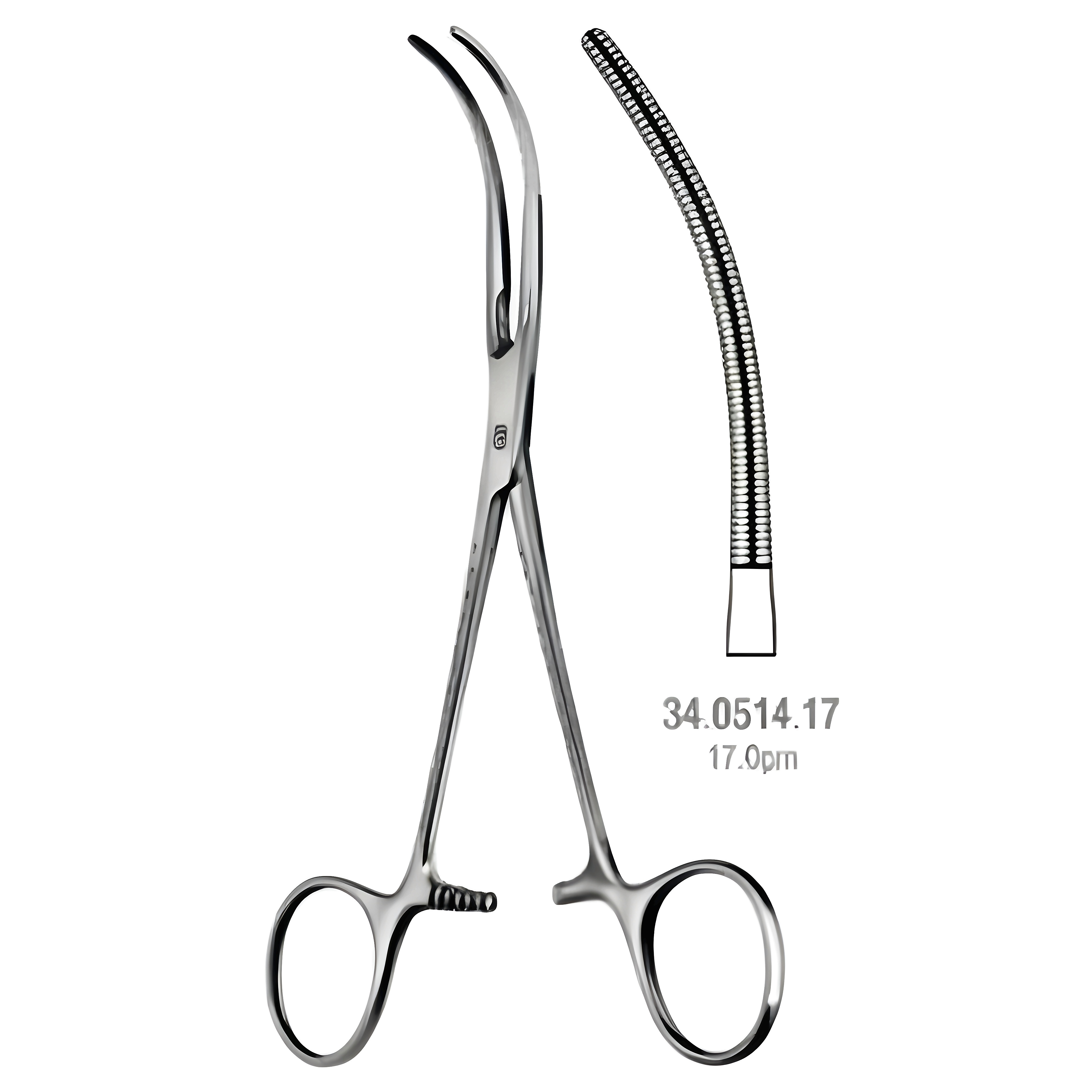 Cooley Atrauma Coarctation Clamp 17cm