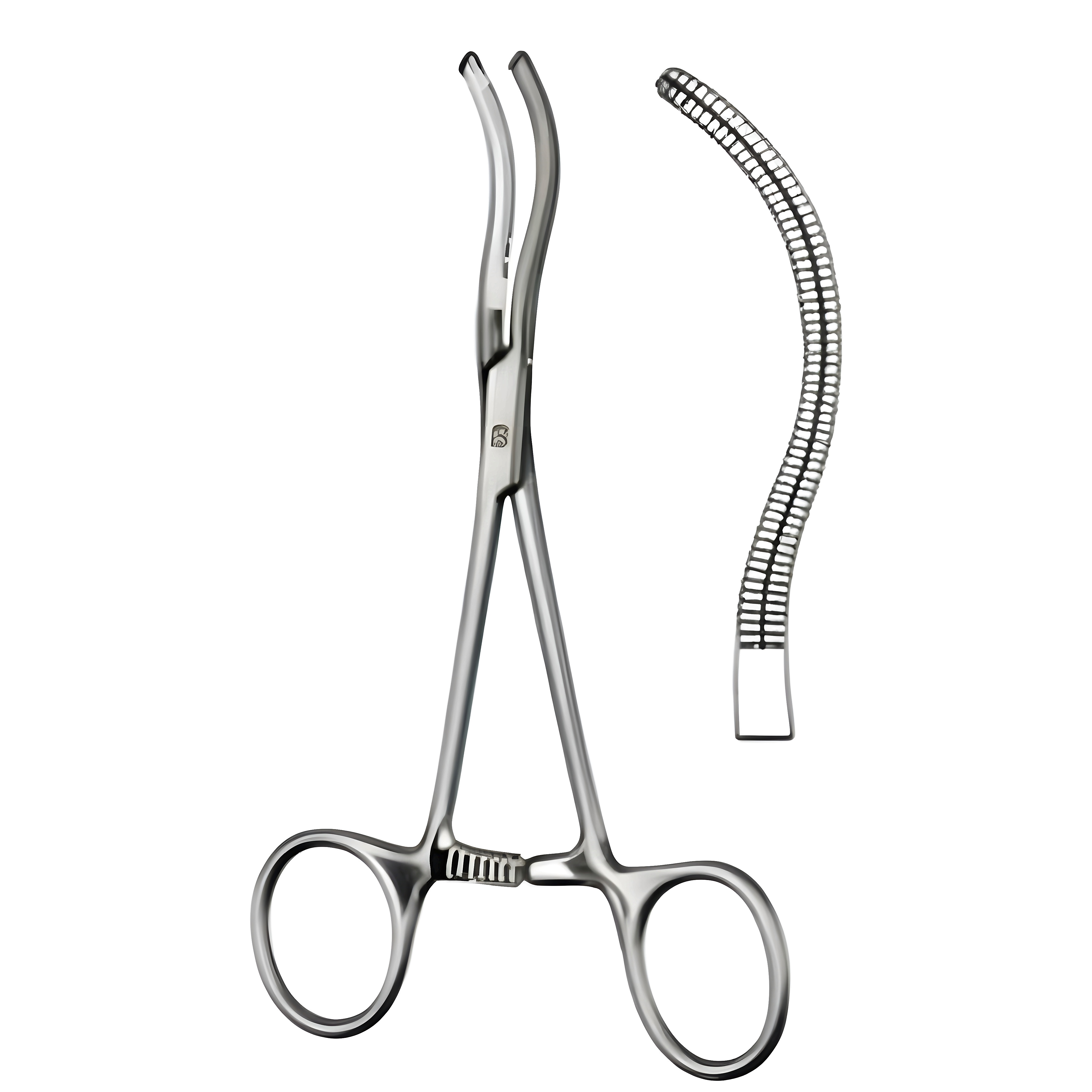 Cooley Occlusion Pediatric Clamp spoon 14cm