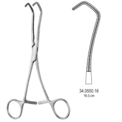 Cooley Derra Anastomosis Pediatric Clamp 16cm