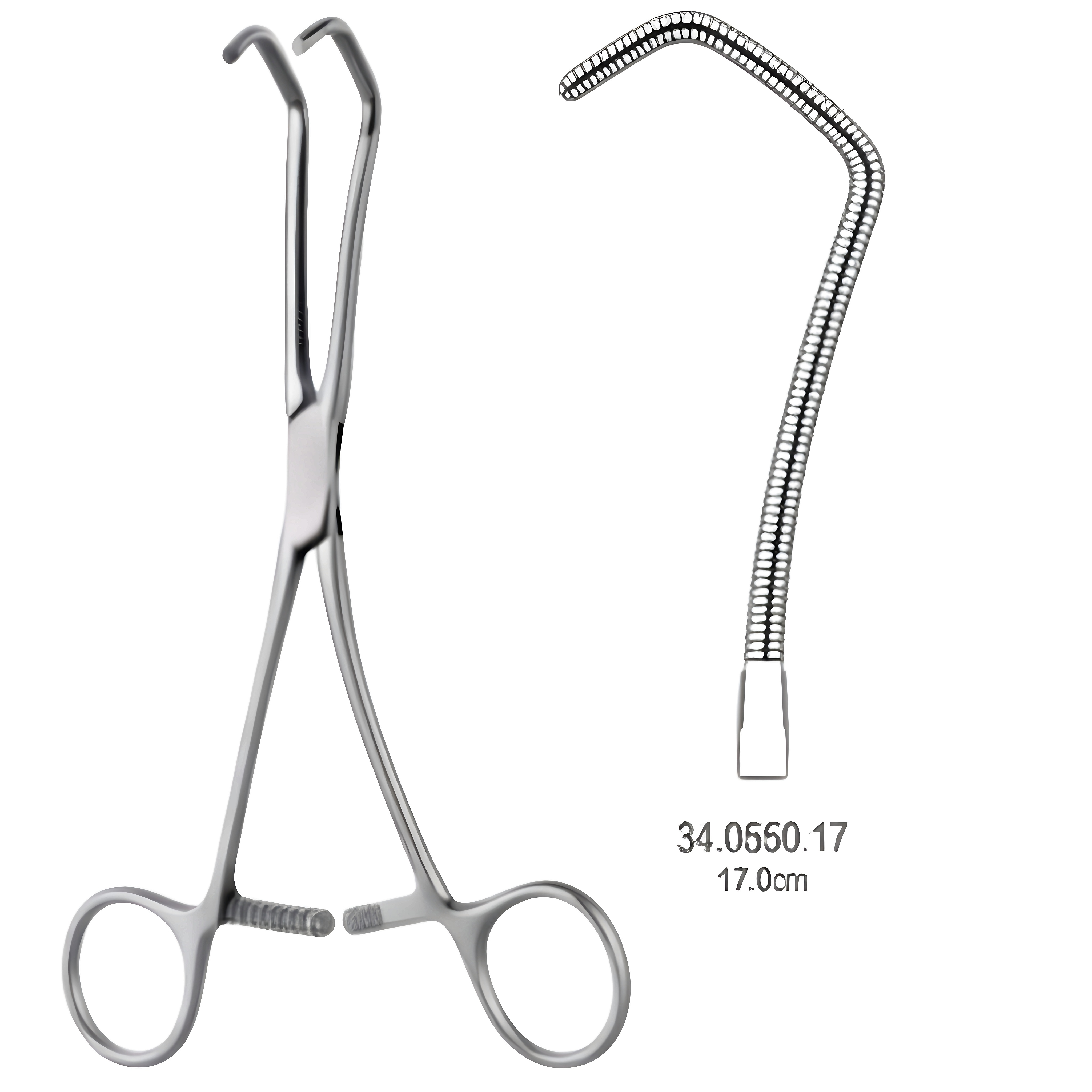 Cooley Derra Anastomosis Pediatric Clamp 17cm