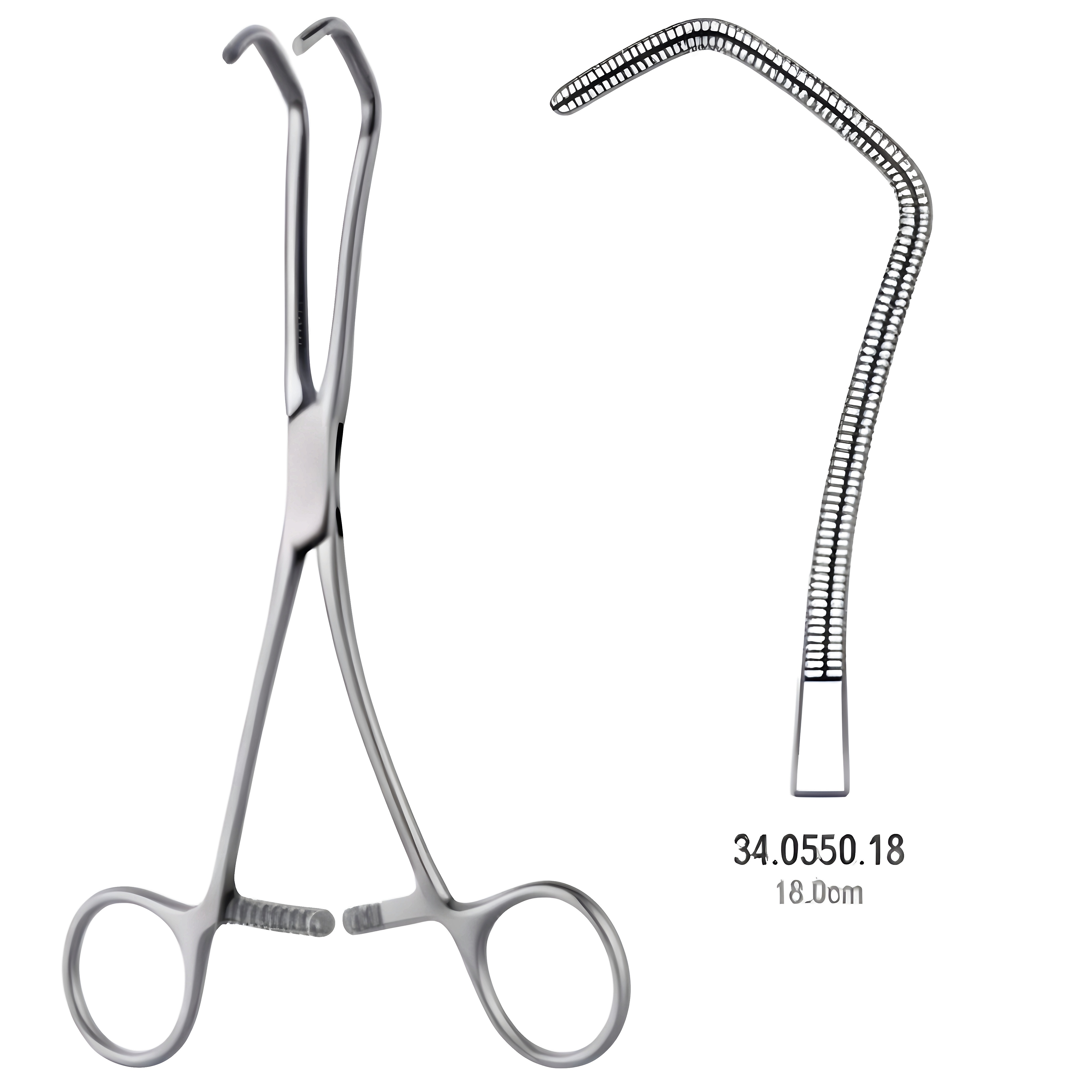 Cooley Derra Anastomosis Pediatric Clamp 18cm