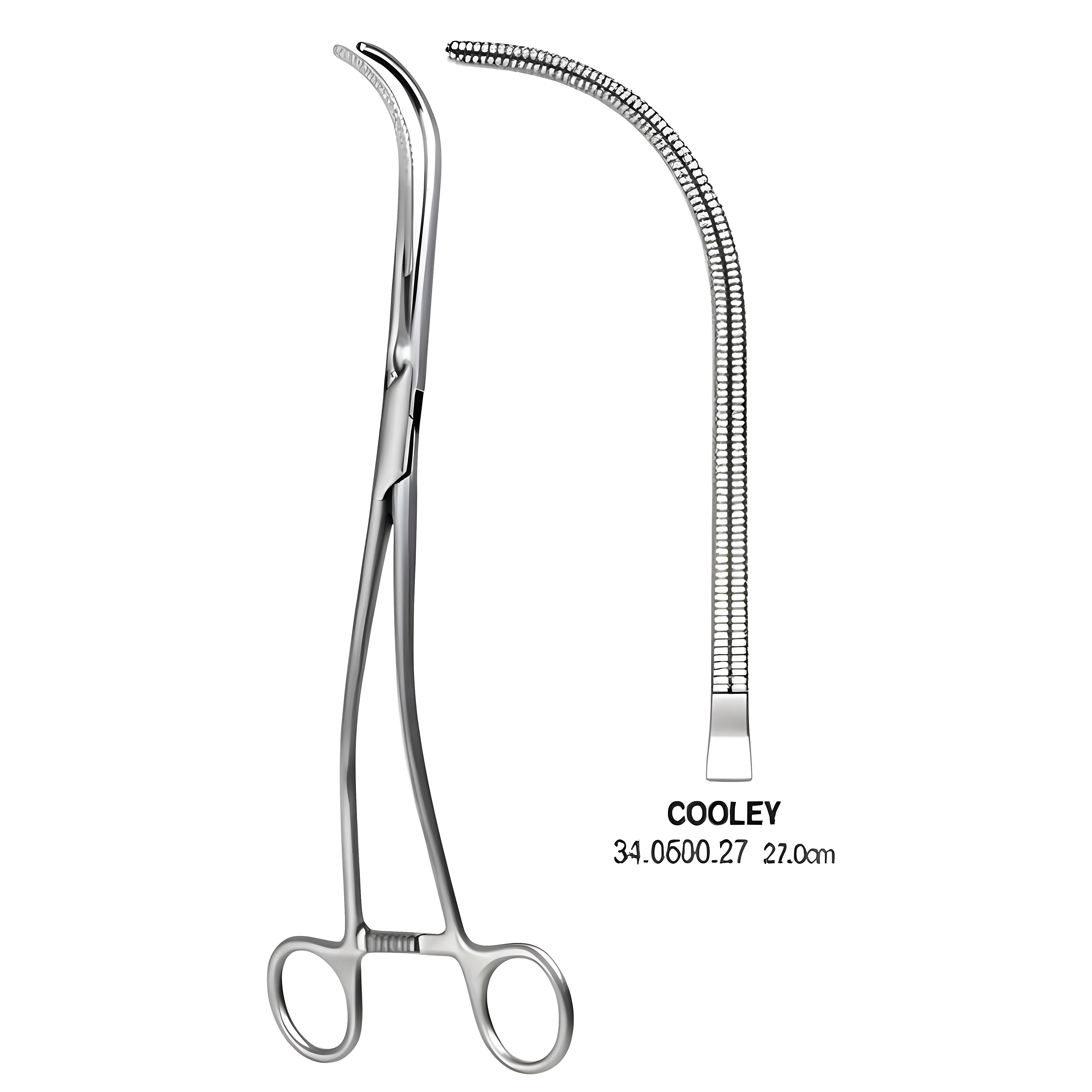 Cooley Vena Cava Clamp 27cm
