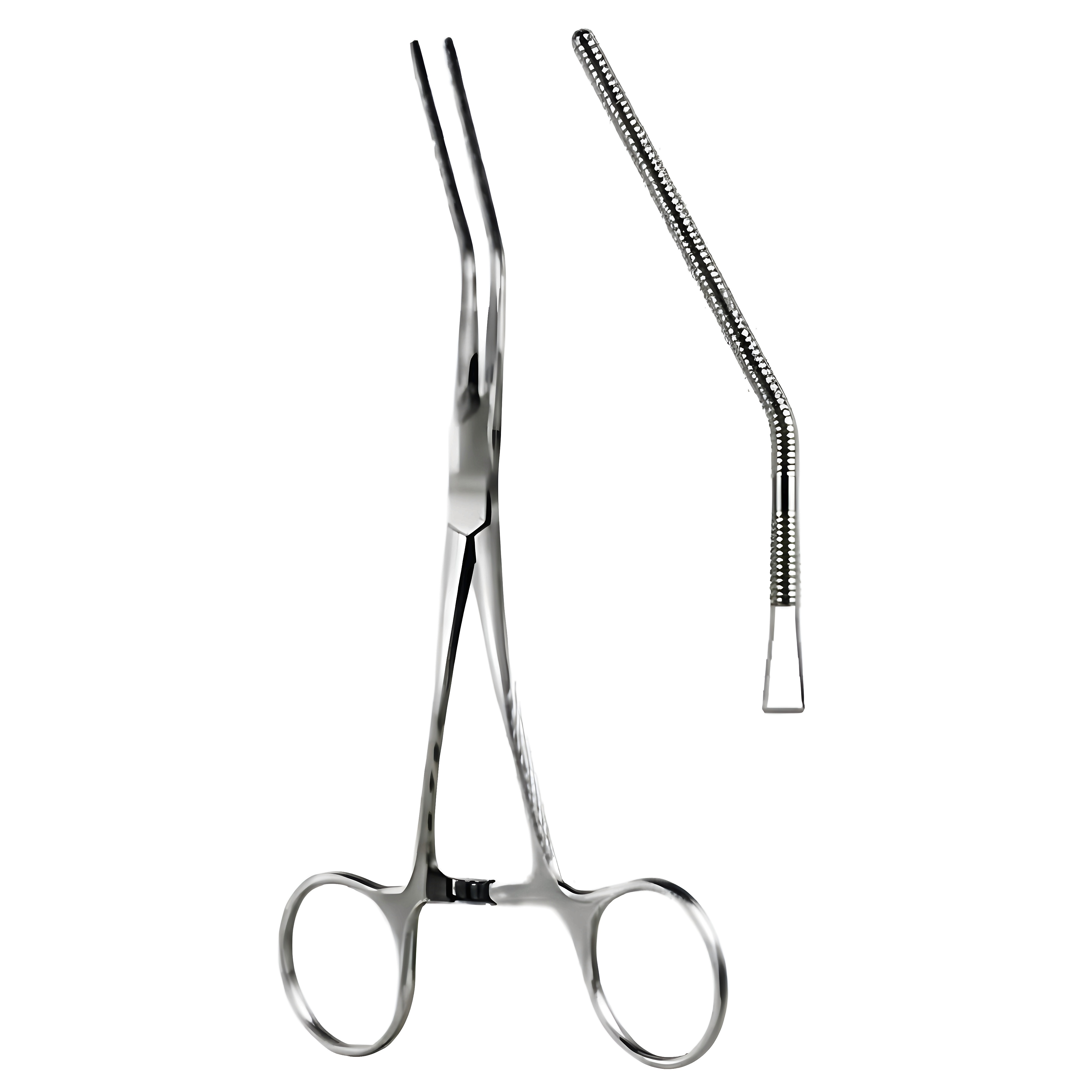 Pediatric Atrauma Clamp very del. ang. 16cm