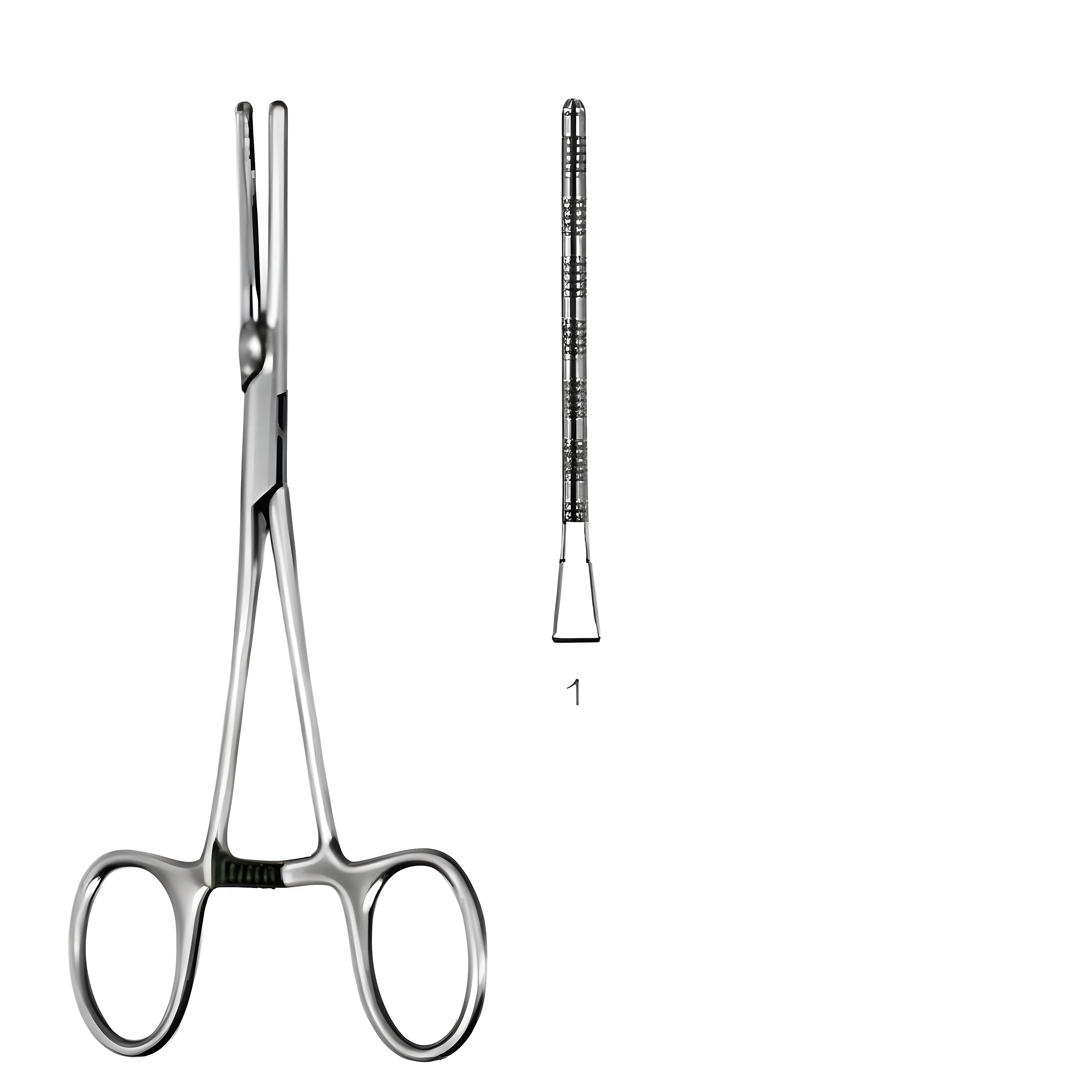 Neonatal and Pedi. Clamp str deli. Fig.1 14.5cm