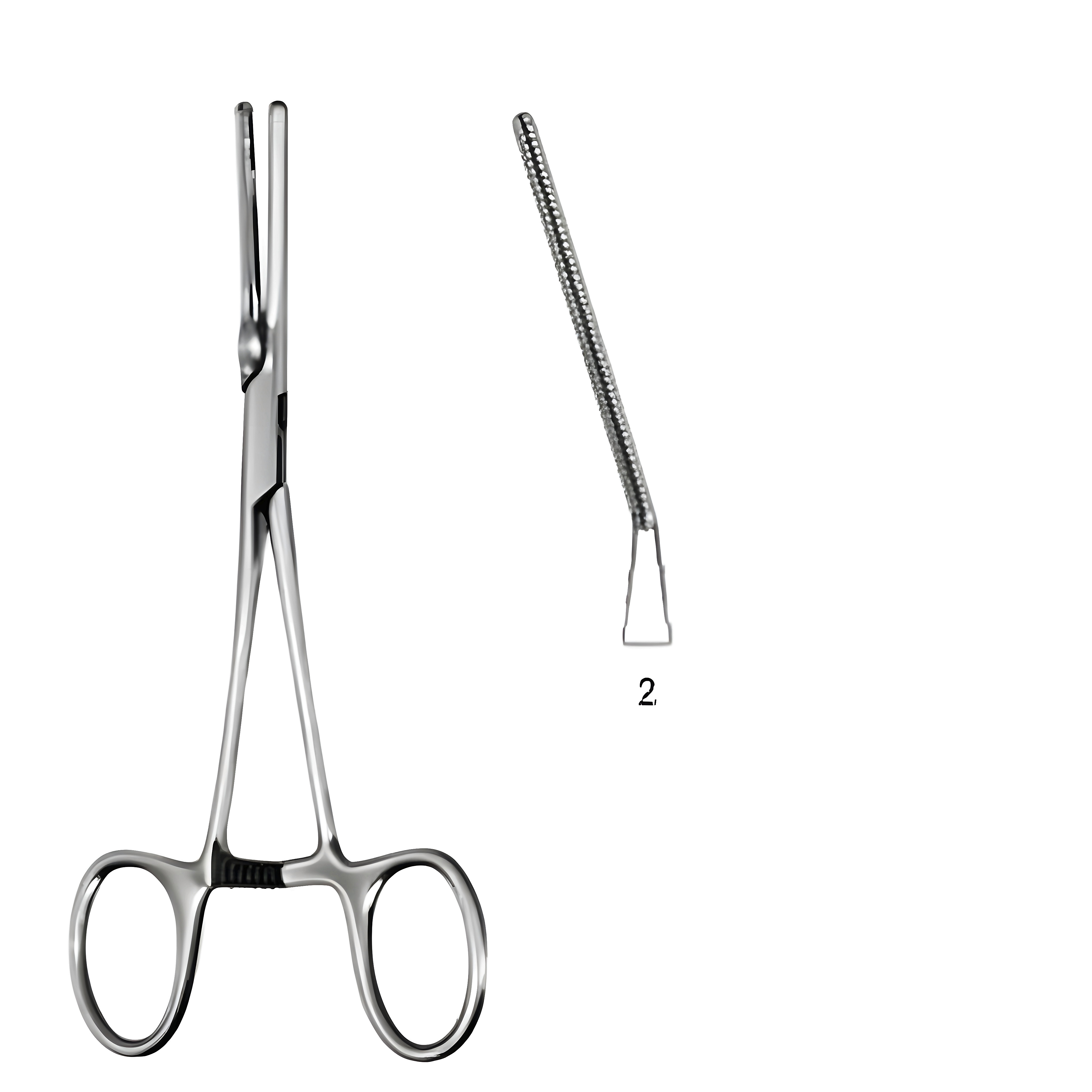 Neonatal and Pedi. Clamp str deli. Fig.2 14.5cm