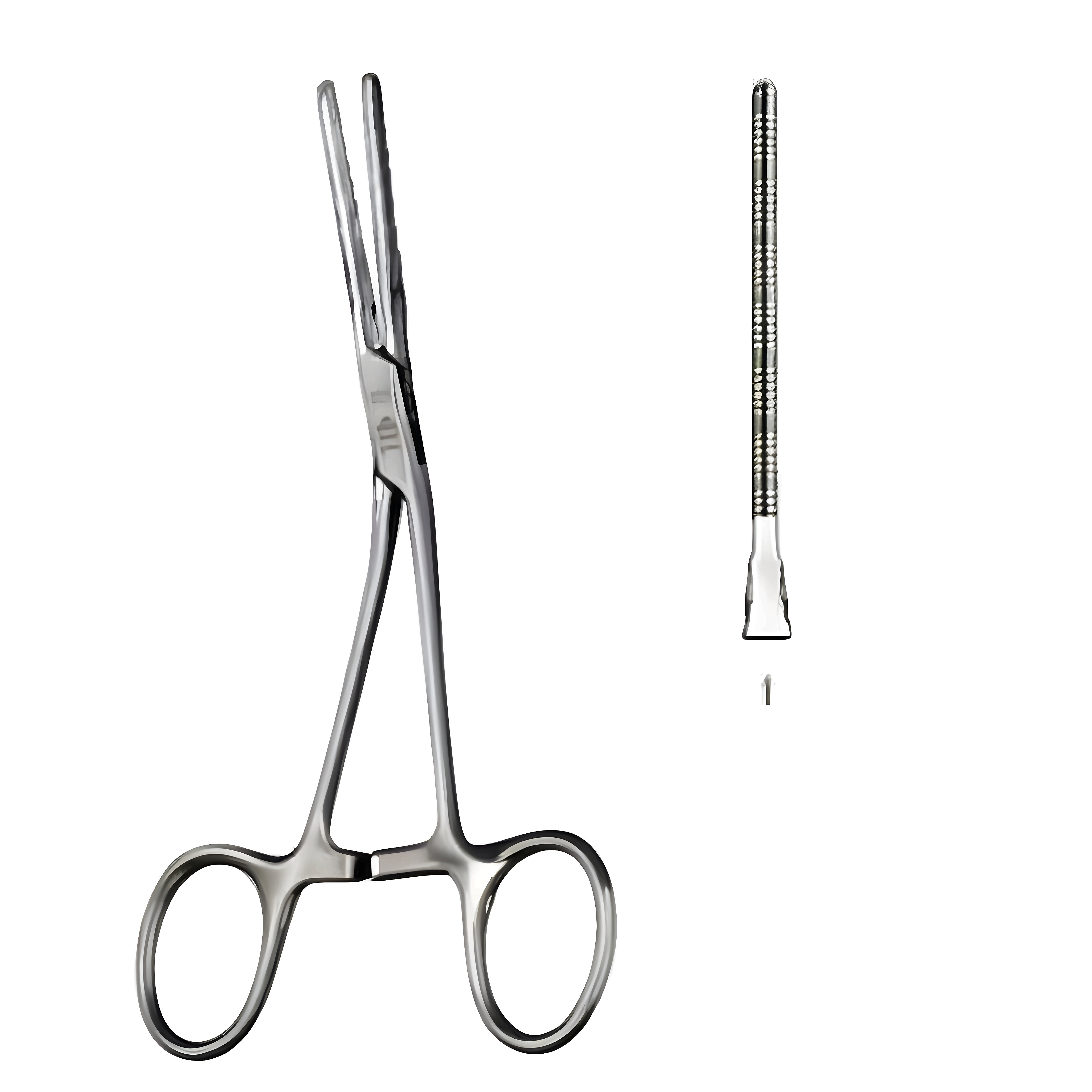 Neonatal and Pedi. Clamp ang. deli.Fig.1 14.5cm