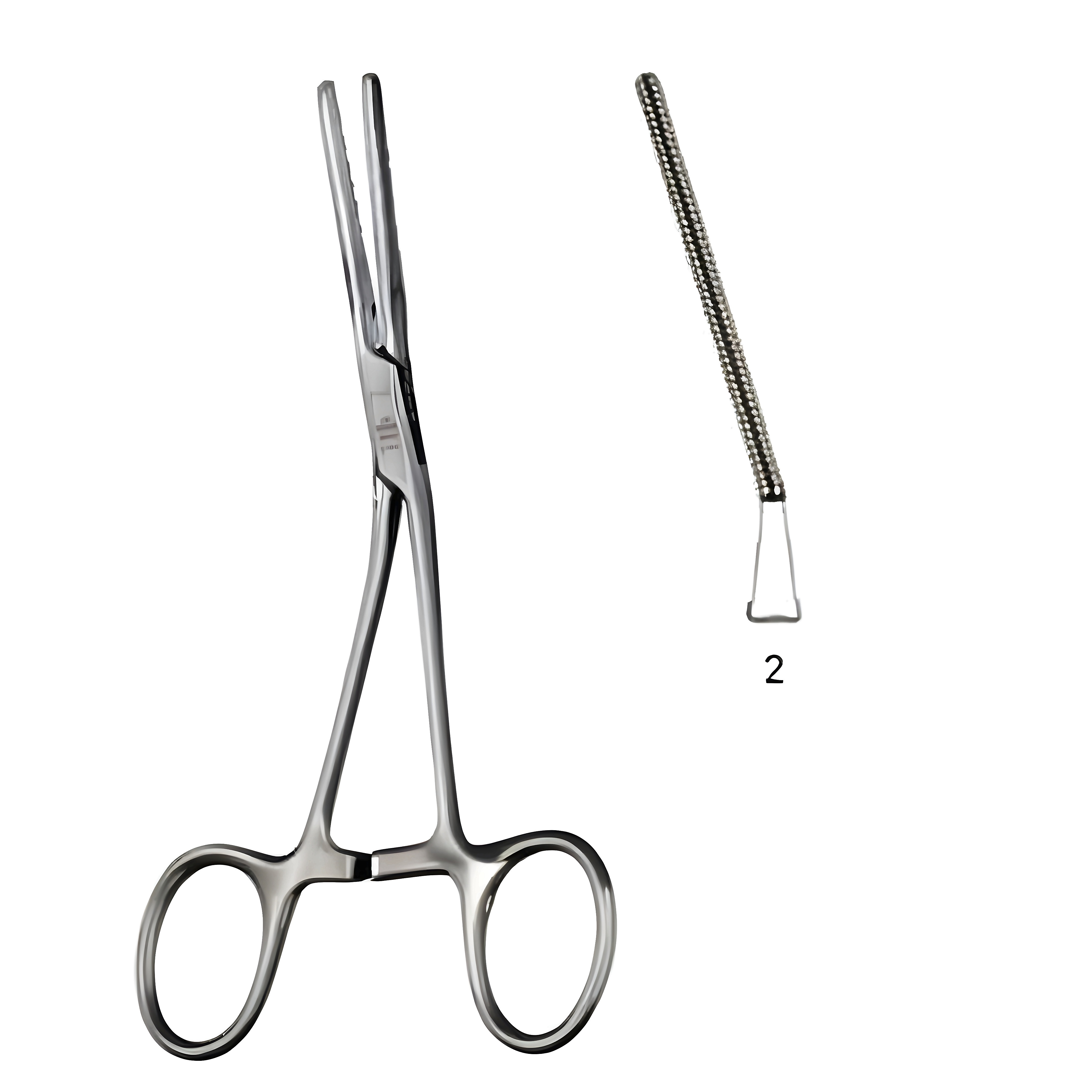 Neonatal and Pedi. Clamp ang. deli.Fig.2 14.5cm