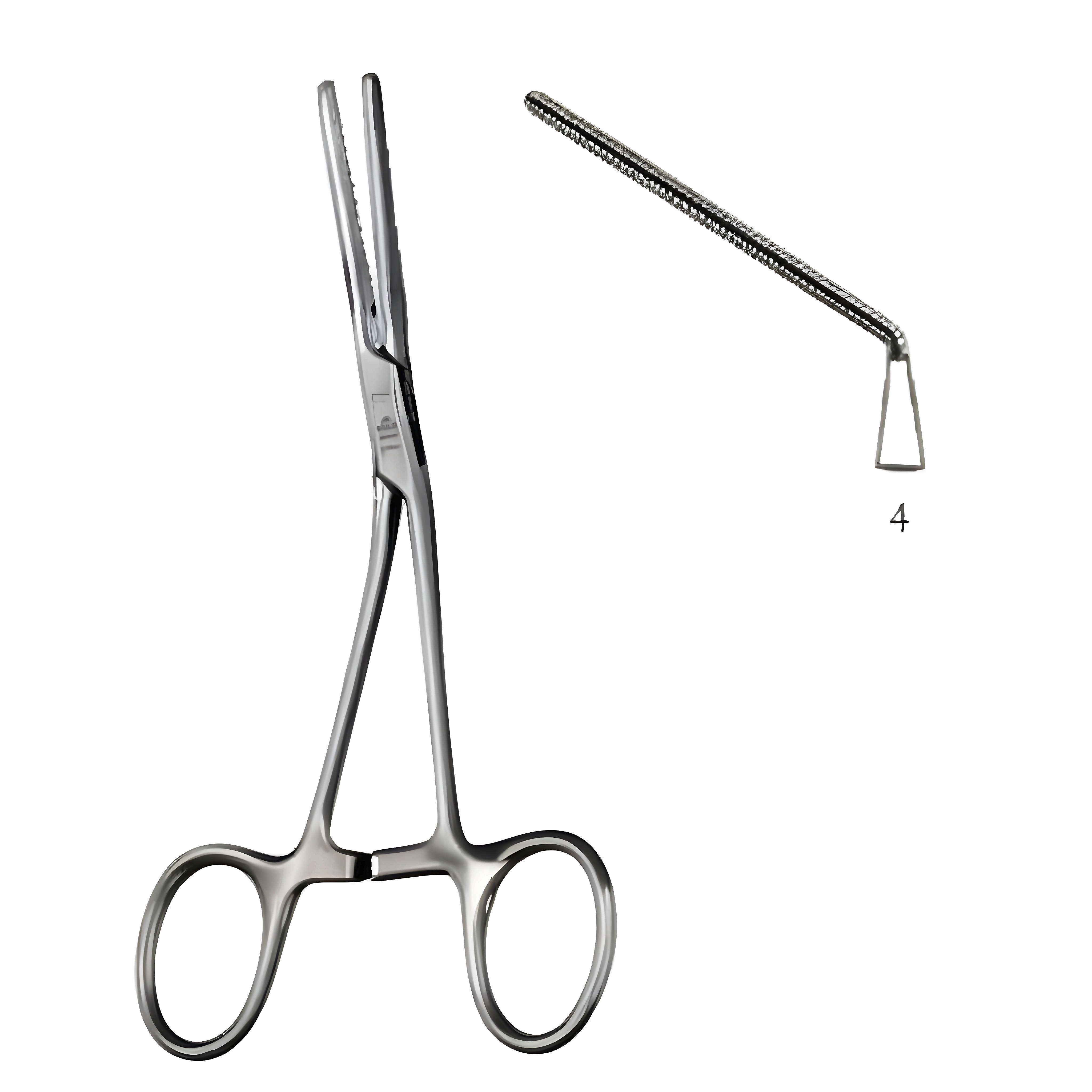Neonatal and Pedi. Clamp ang. deli.Fig.4 13.5cm
