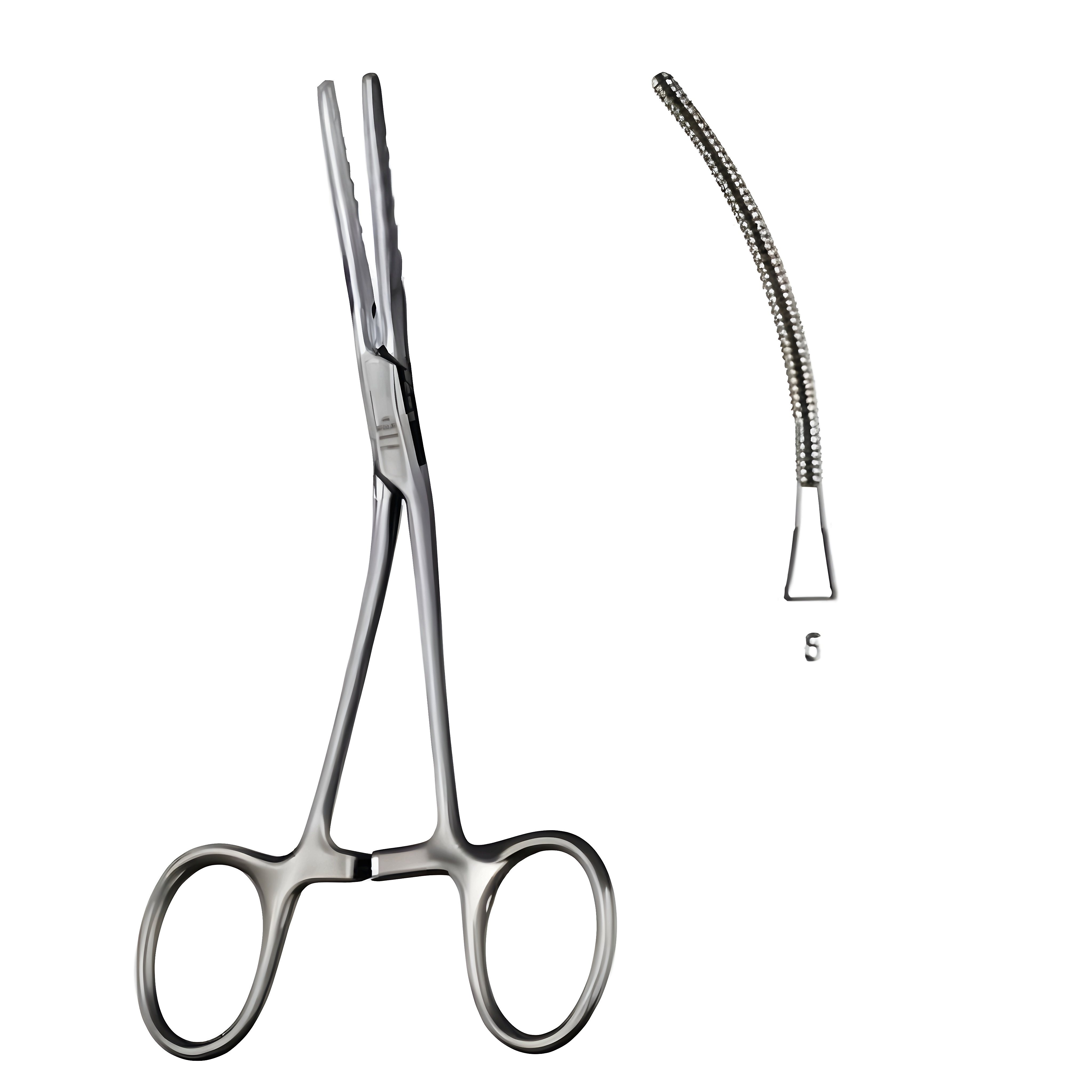 Neonatal and Pedi. Clamp ang. deli.Fig.5 14cm