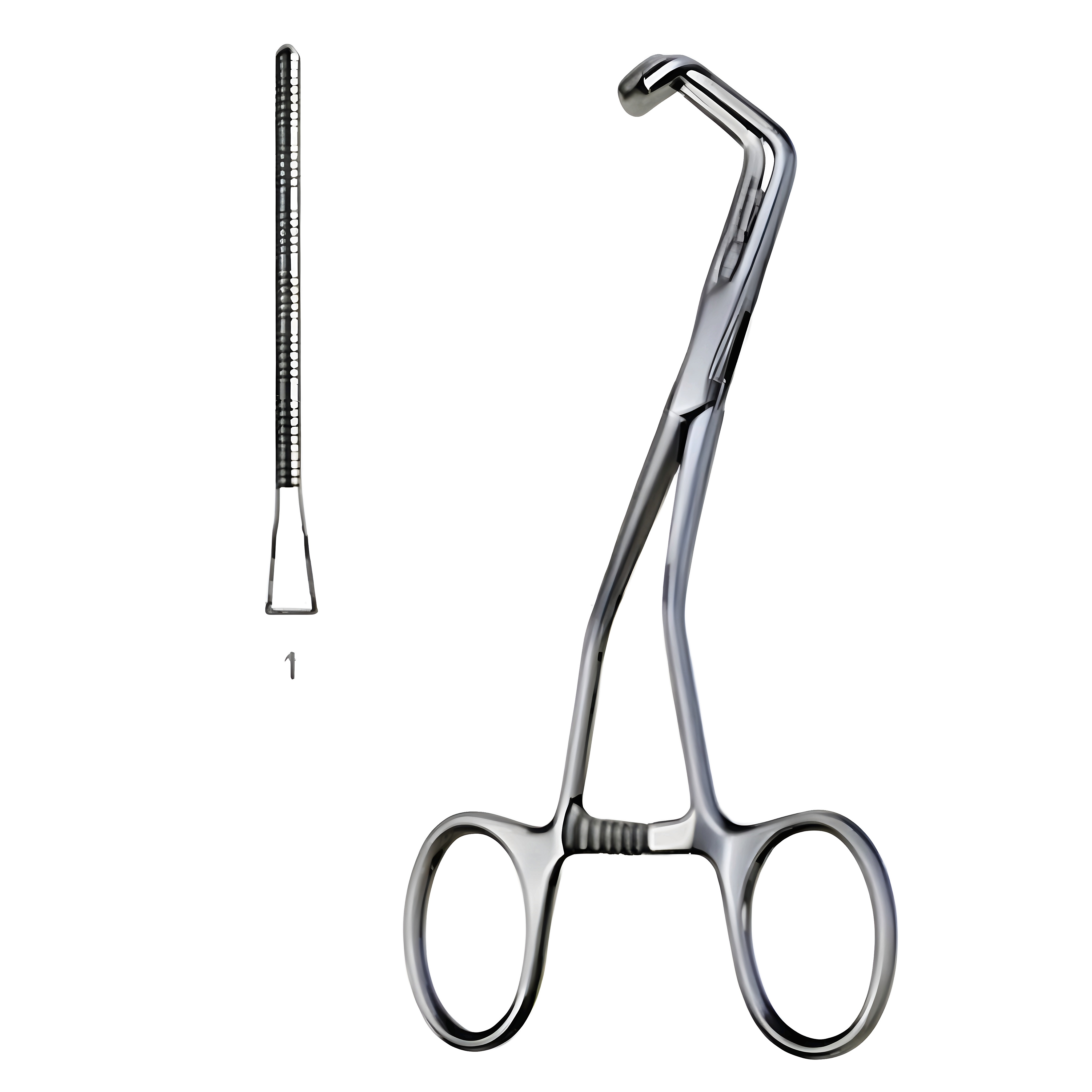 Neonatal and Pedi. Clamp cvd deli. Fig.1 14cm