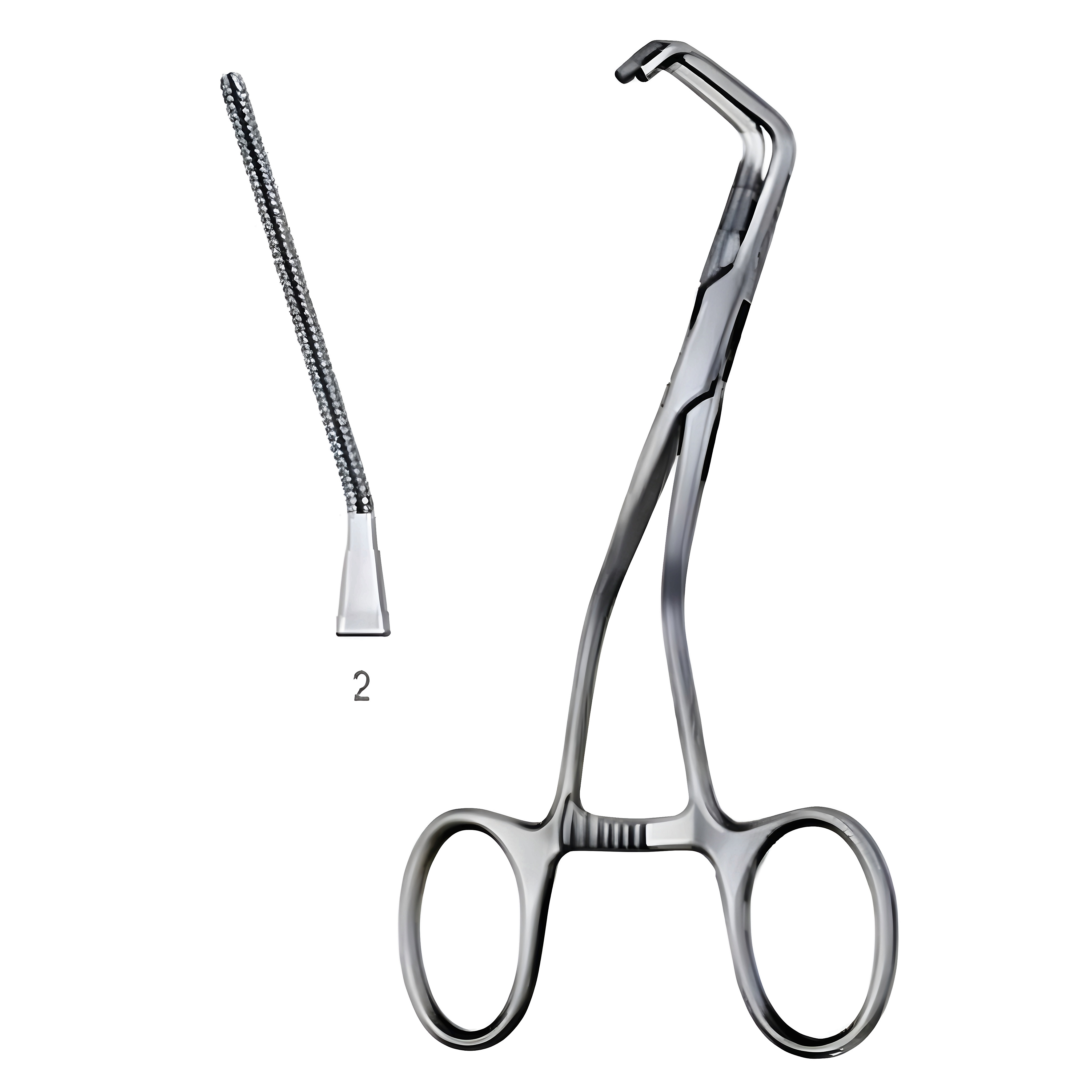 Neonatal and Pedi. Clamp cvd deli. Fig.2 14cm