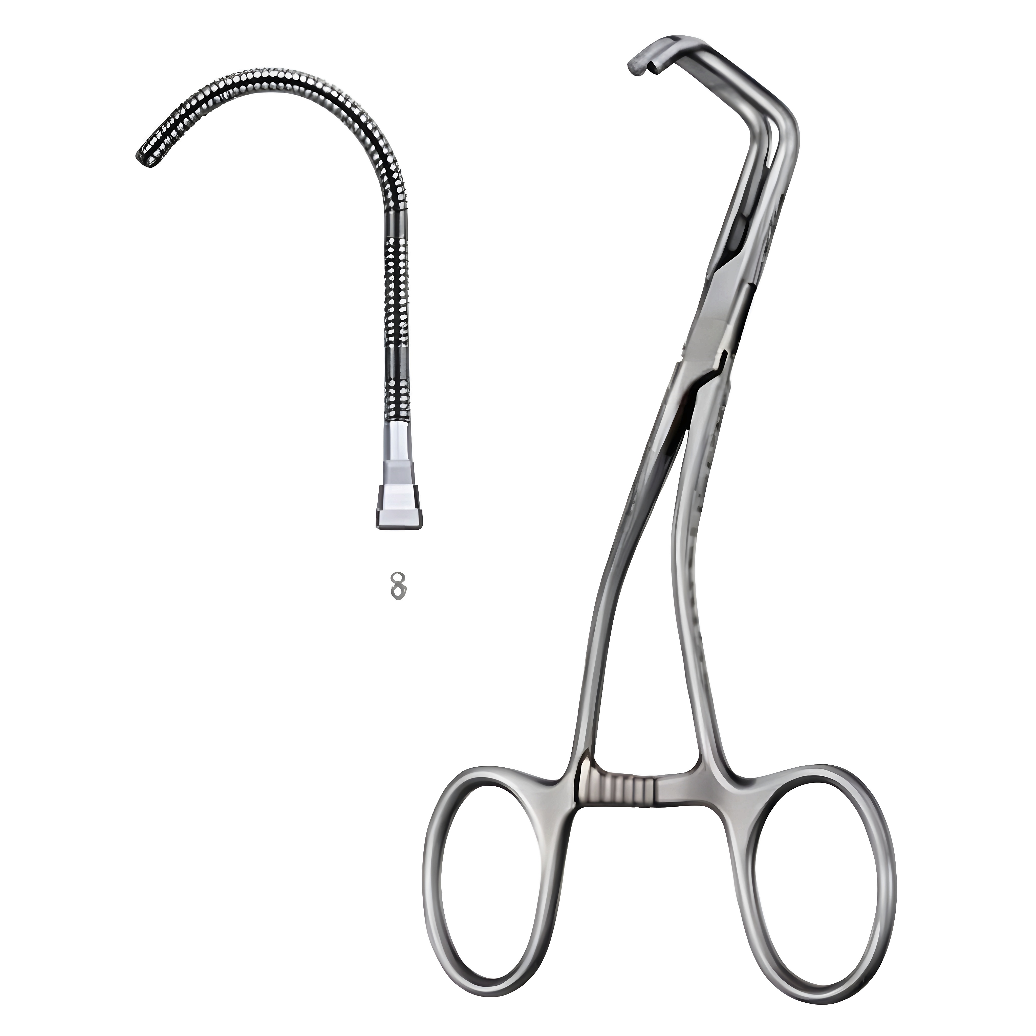 Neonatal and Pedi. Clamp cvd deli. Fig.8 14cm