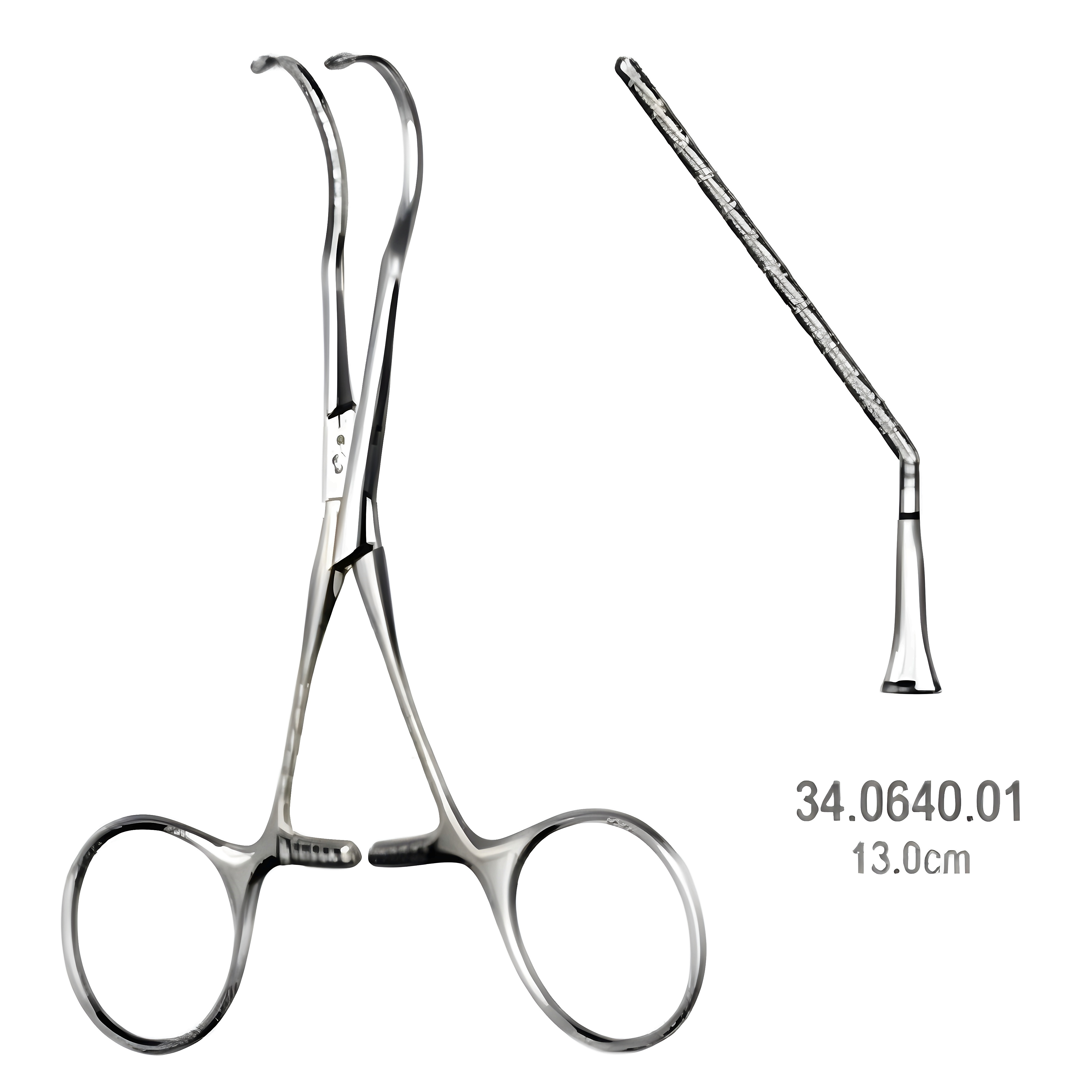 Castaneda Neonatal clamp very deli. ang. 13cm