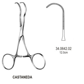 Castaneda Neonatal clamp very deli. cvd 12cm