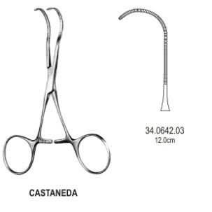 Castaneda Neonatal clamp very deli. cvd 12cm