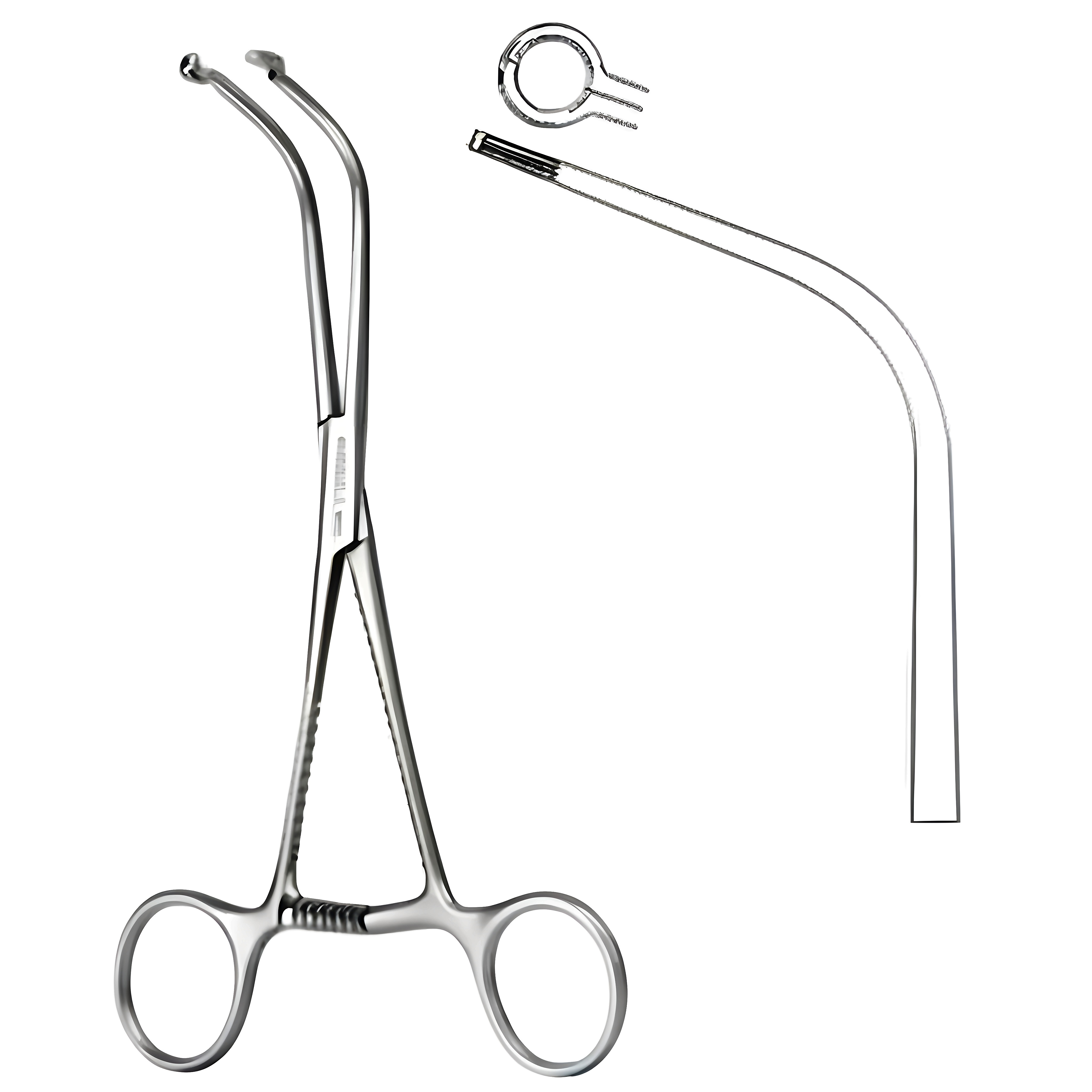Javid Carotid Artery Clamp deep cvd 19cm