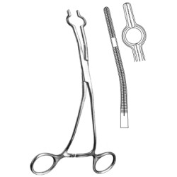 Cooley/Ross Vena Cava Occl. Clamp Fr.24, 16cm