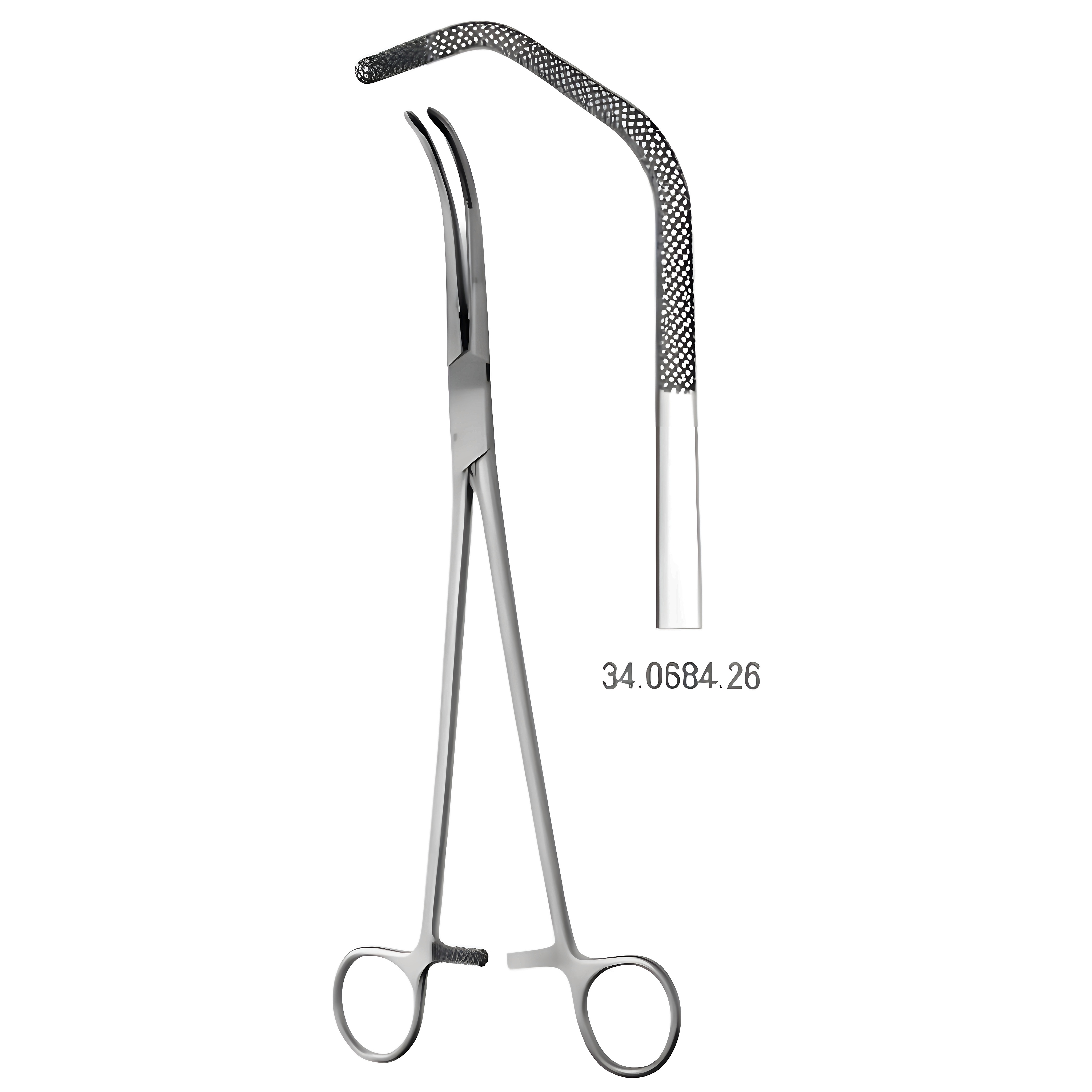 Satinsky Anastomas Clamp Fig.1, 26.5cm