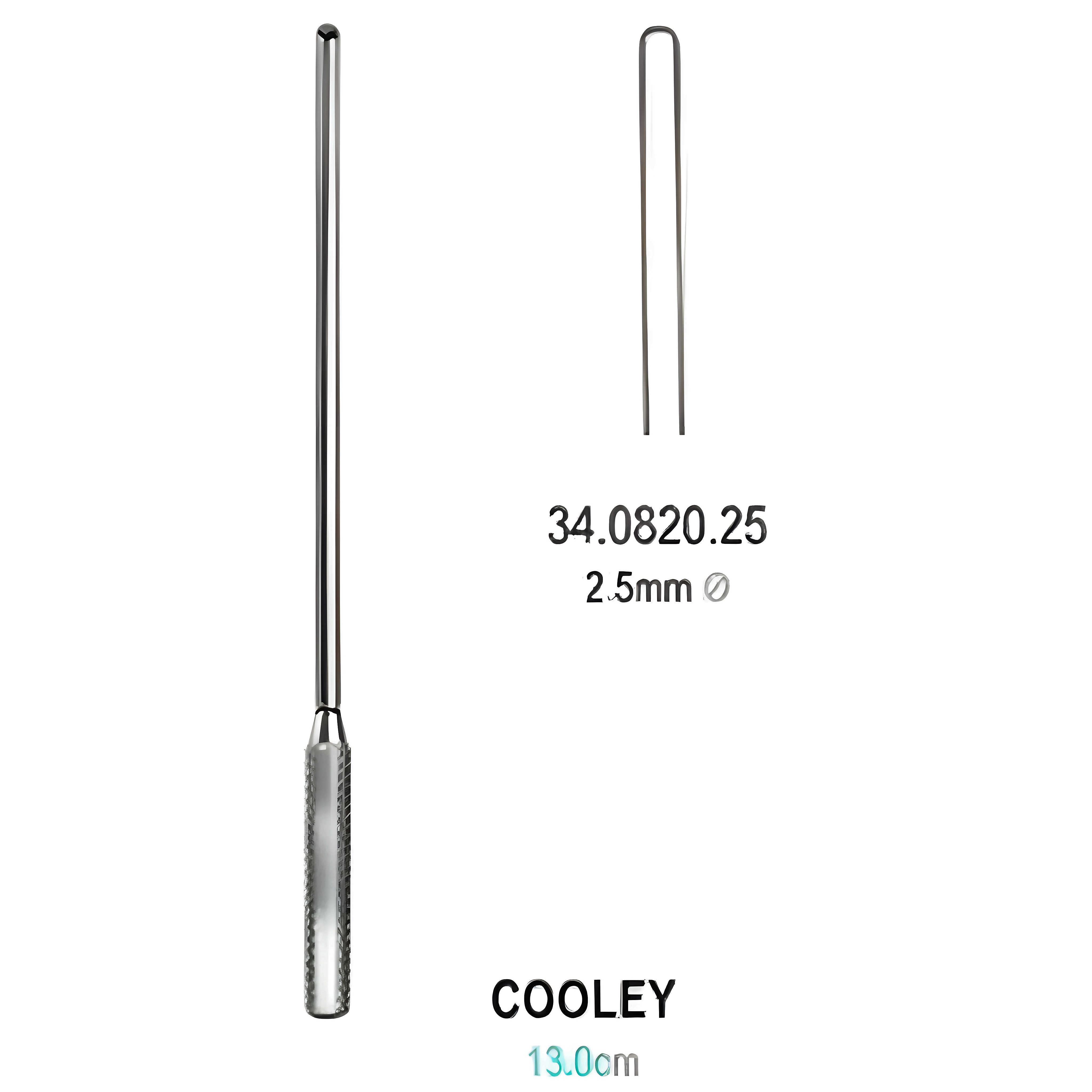 Cooley Vascular Dilator 2.5mm, 13cm