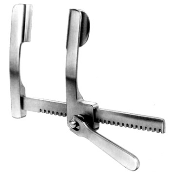 Cooley Rib Spreader 35x50mm, 200mm Alum.