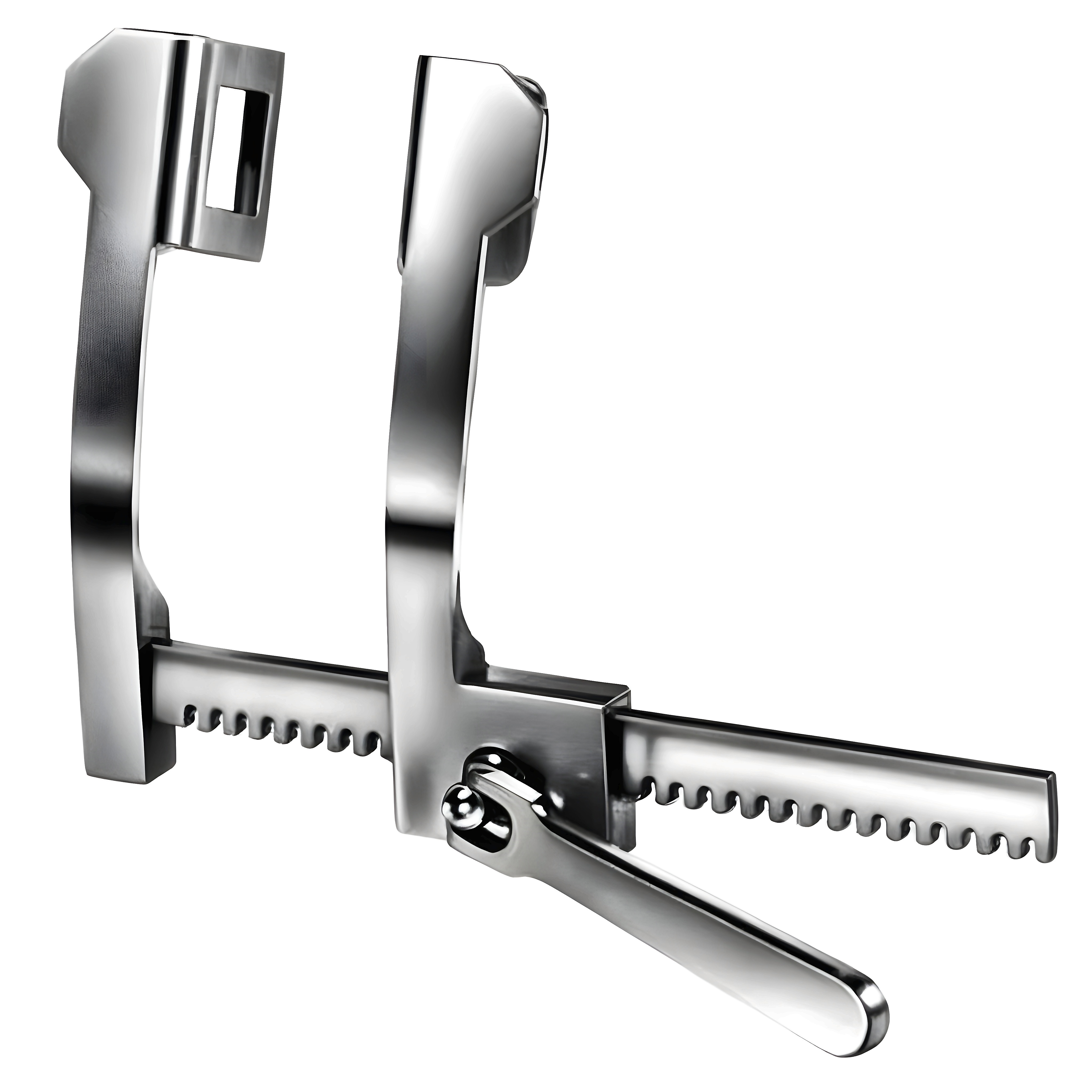 Finochietto Rib Spreader 40x40mm, 165mm Alum.