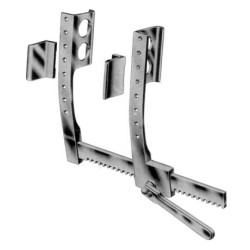 Nissen Rib Spreader 45x75, 40x53mm 25cm, w/2 pairs of blades