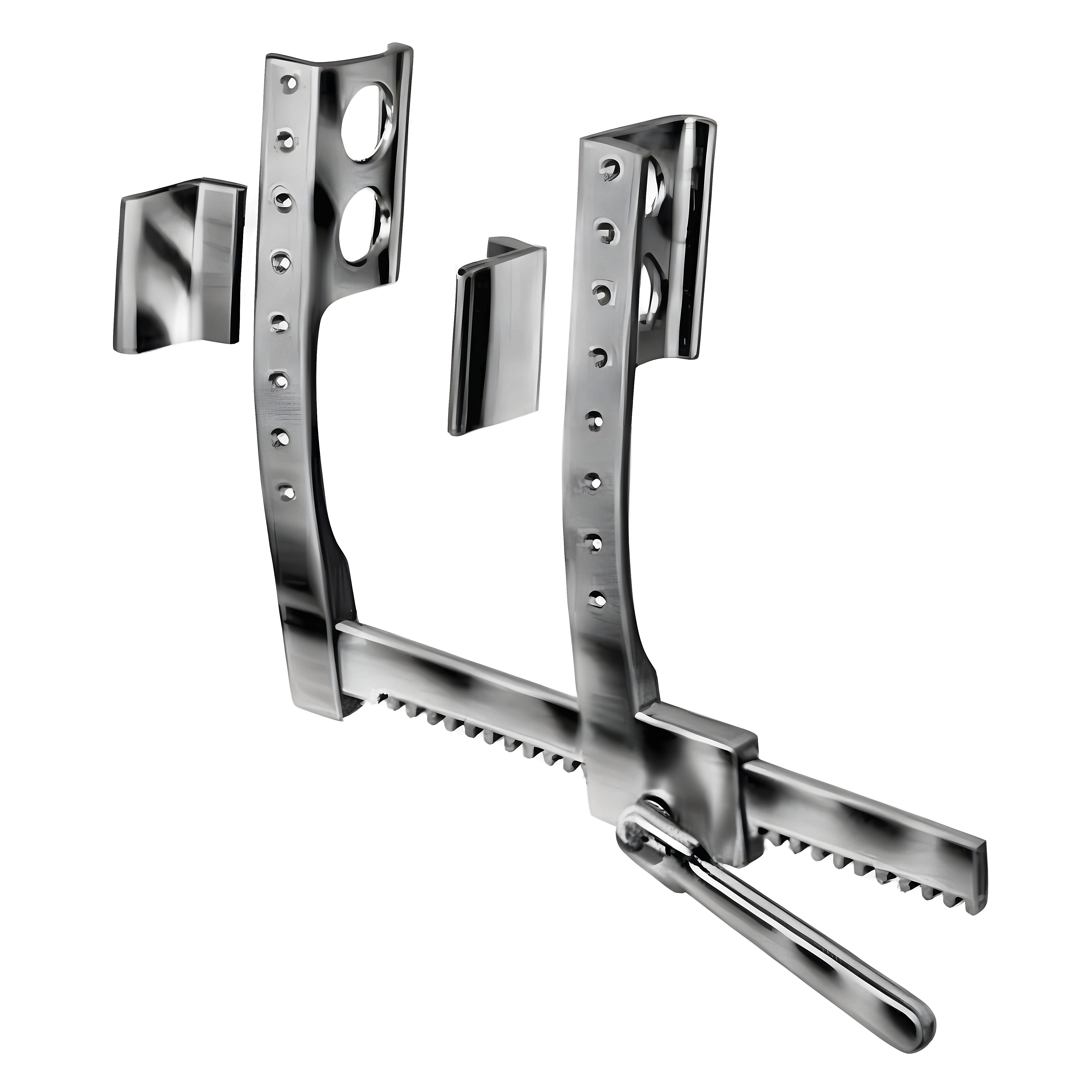 Nissen Rib Spreader 45x75, 40x53mm 25cm, w/2 pairs of blades