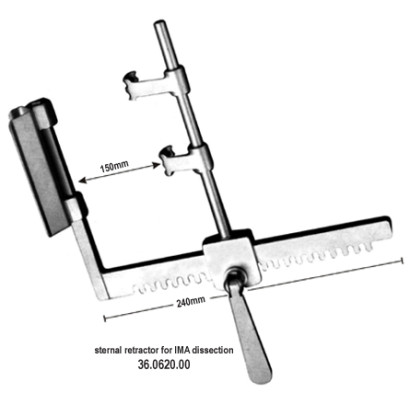 IMA Sternal Retractor 100x20mm, 150x240mm