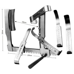 Carpentier's Thoracic Retractor Adult 18cm