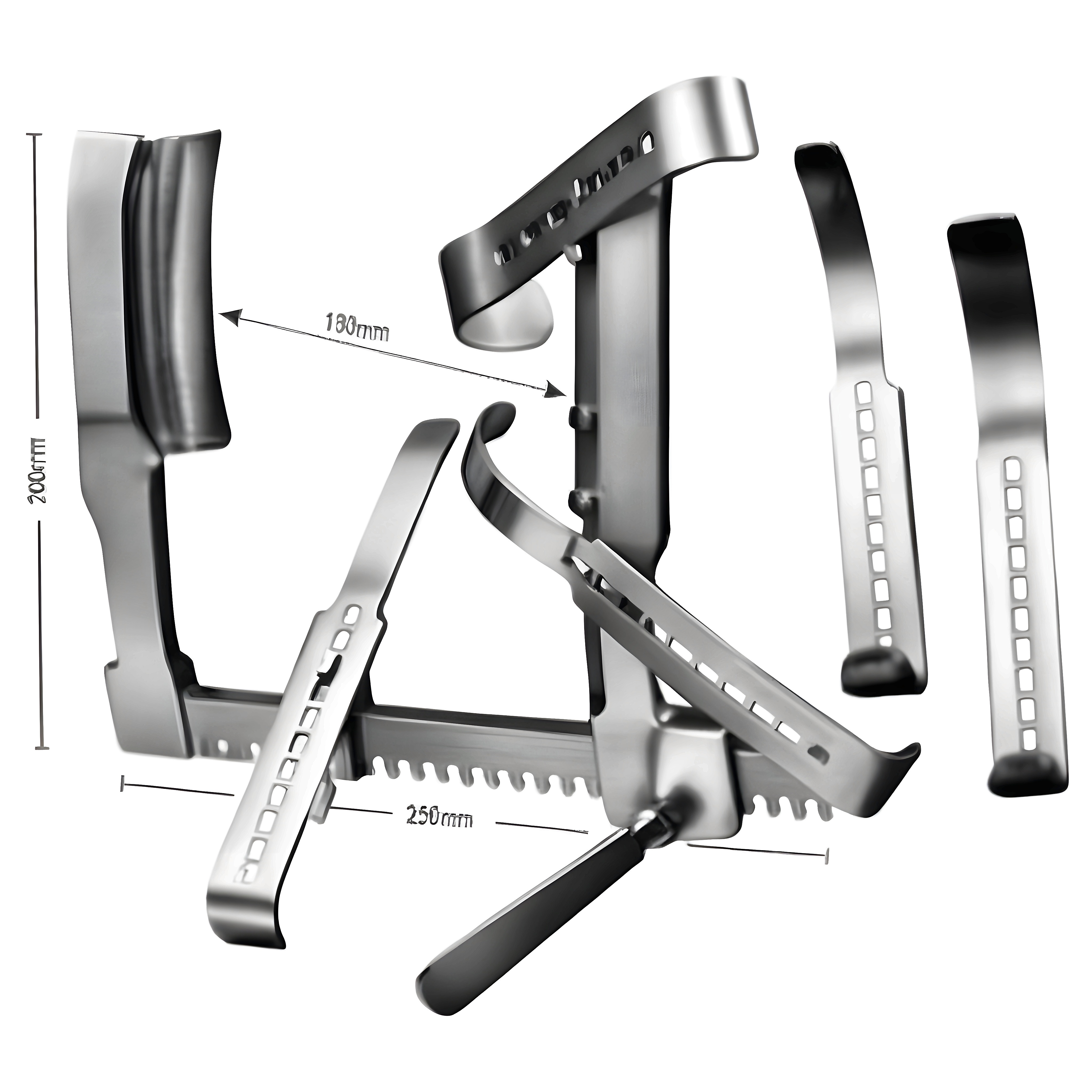 Carpentier's Thoracic Retractor Adult 18cm