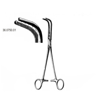 Sarot Bronchus Clamp left 23cm
