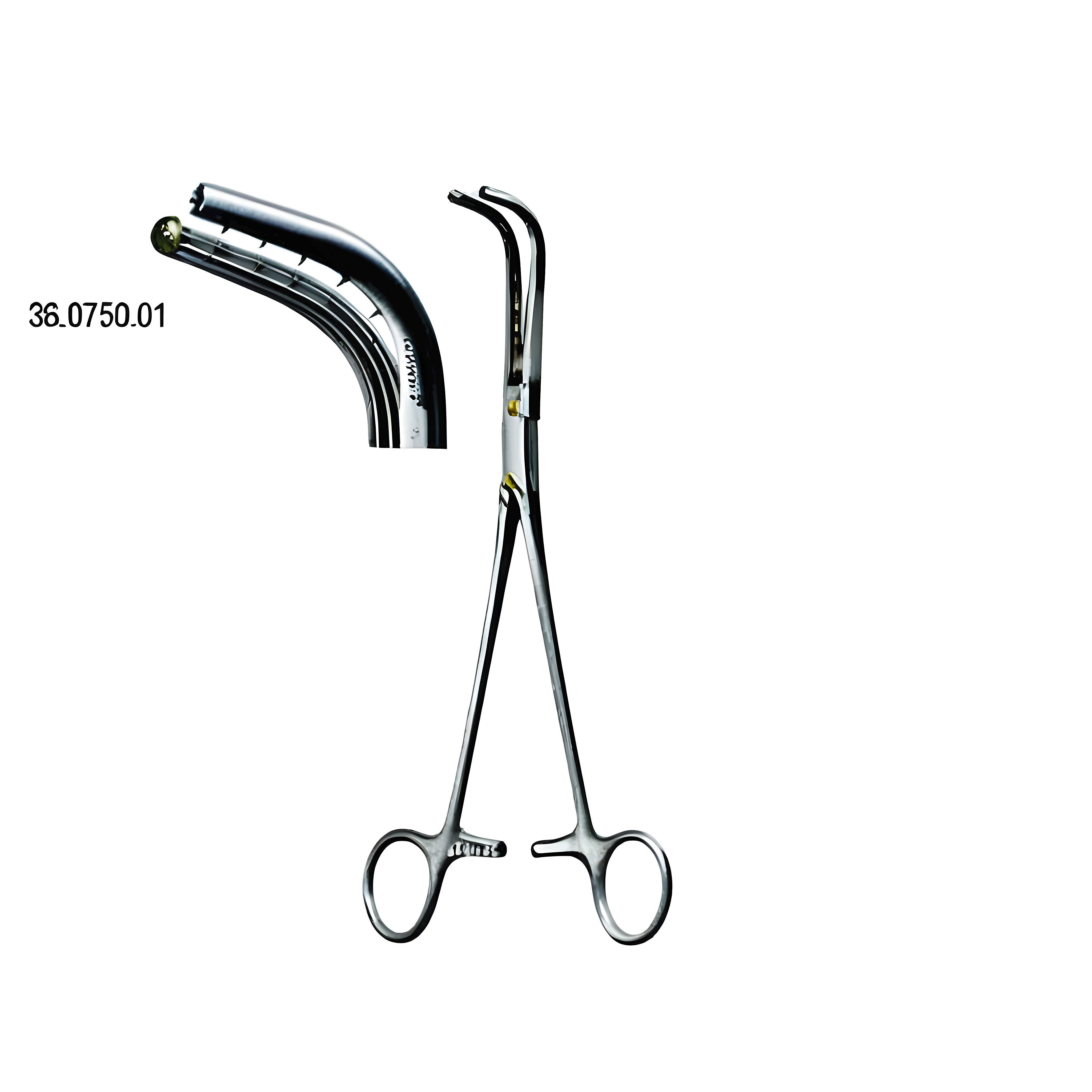 Sarot Bronchus Clamp left 23cm