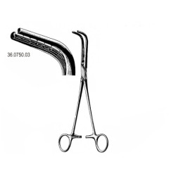 Sarot Bronchus Clamp Teeth Left 23cm