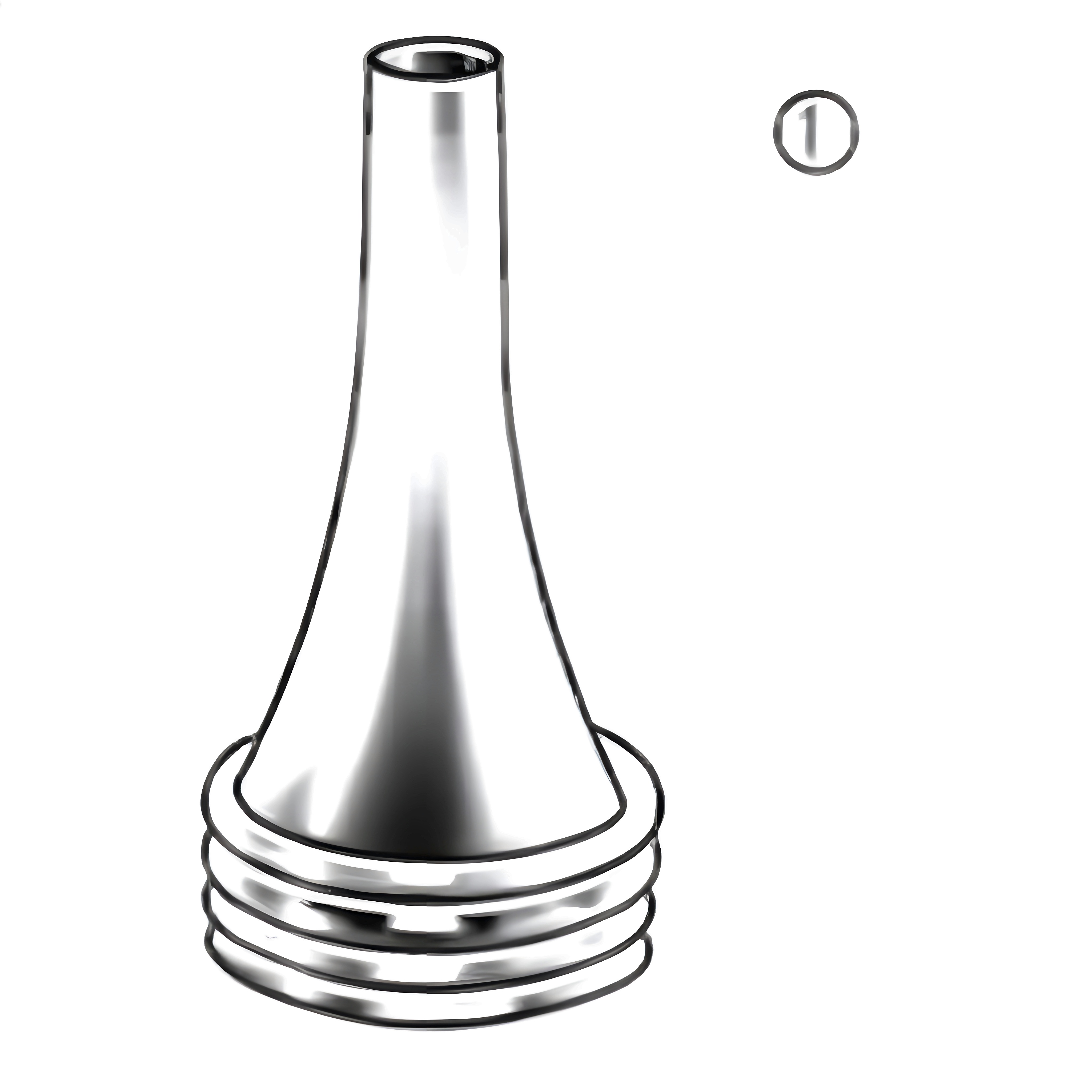 Politzer Ear Speculum 3mm, Fig.1