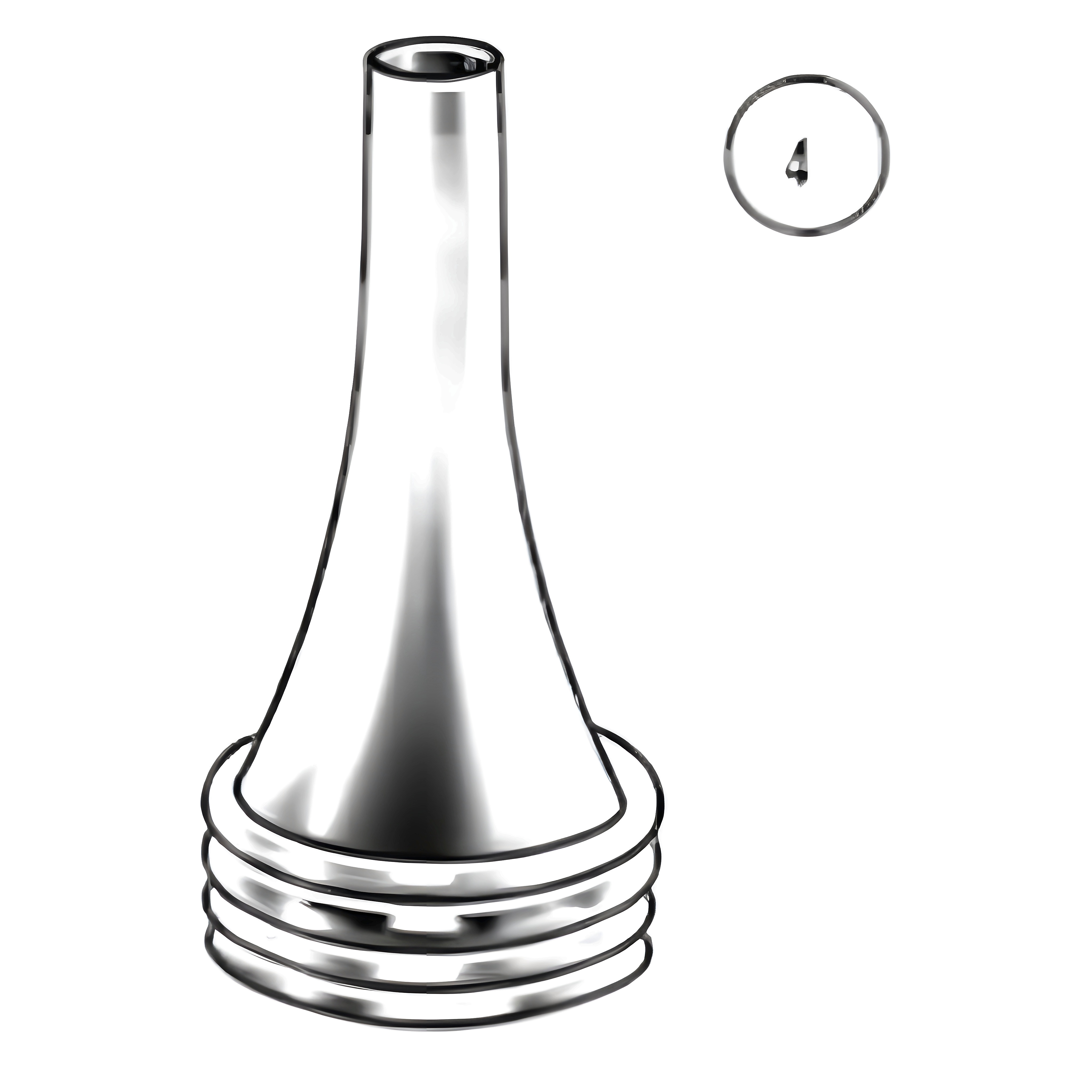 Politzer Ear Speculum 6.5mm, Fig.4