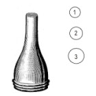 Erhardt Ear Speculum 4.5mm~6.5mm set/3