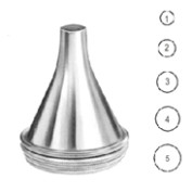 Boucheron Ear Speculum 4mm to 8mm, set/5