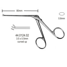 Micro cup shaped Fcps upward 3.5x0.6mm, 8cm