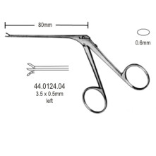 Micro cup shaped Fcps left 3.5x0.6mm, 8cm