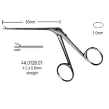 Micro cup shaped Fcps str 4.0x0.9mm, 8cm