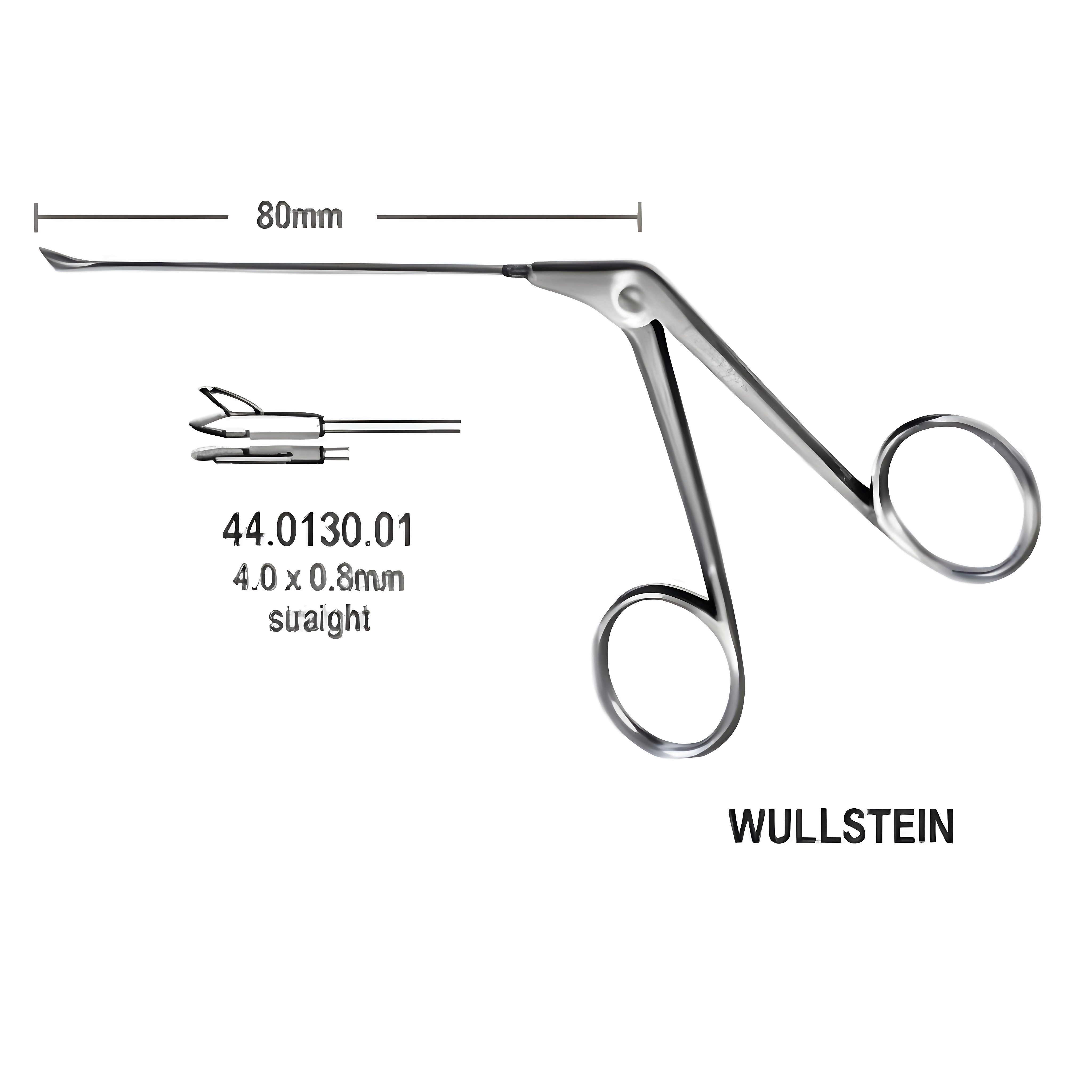 Wullstein Micro Mini Scissors str Ring/H, 8cm