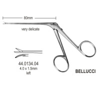 Bellucci Micro Mini Ear Scissors 4x1.5mm, 8cm