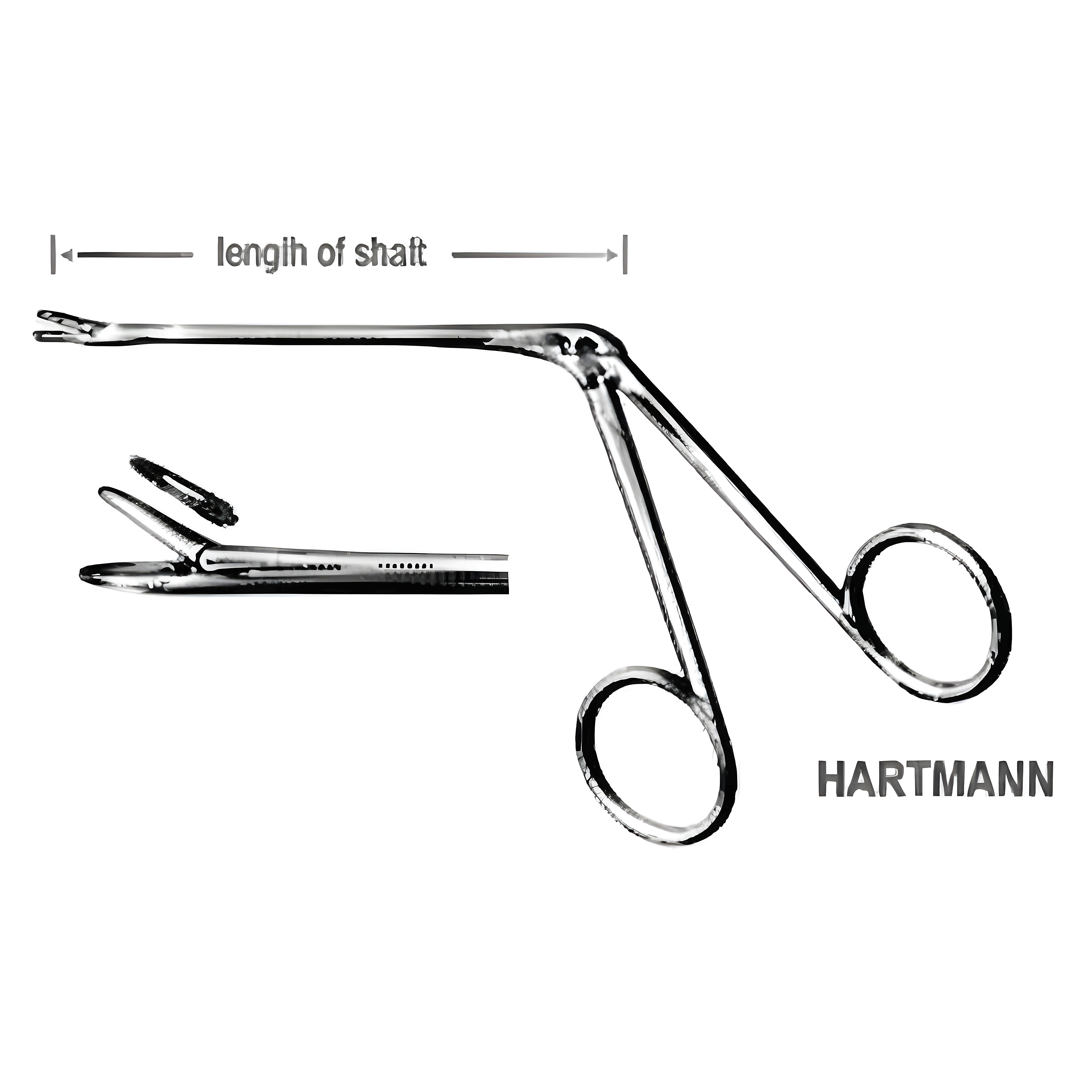 Hartmann ear Fcps serr 14cm