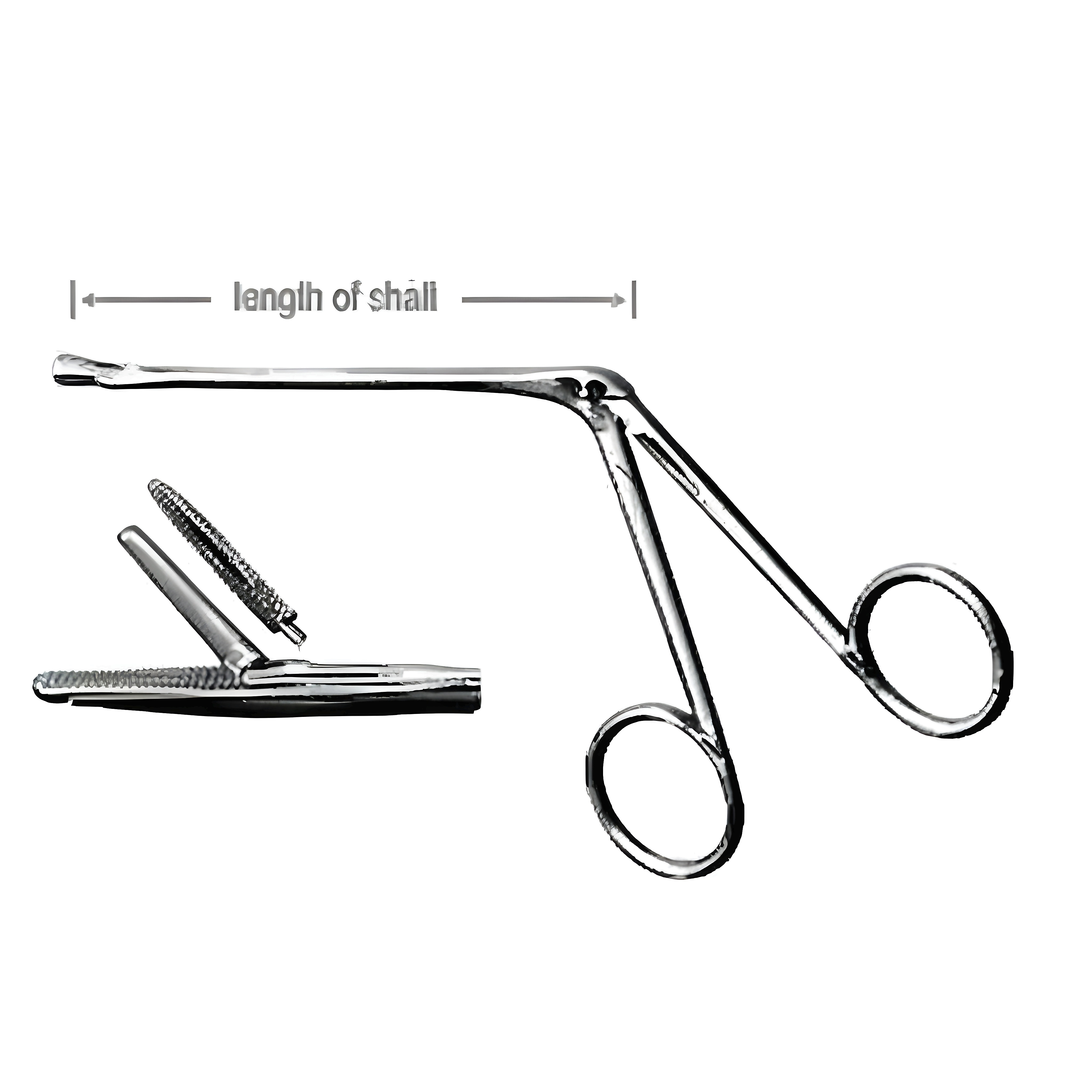 Hartmann Noyes Ear Polypus serr Fcps 9cm