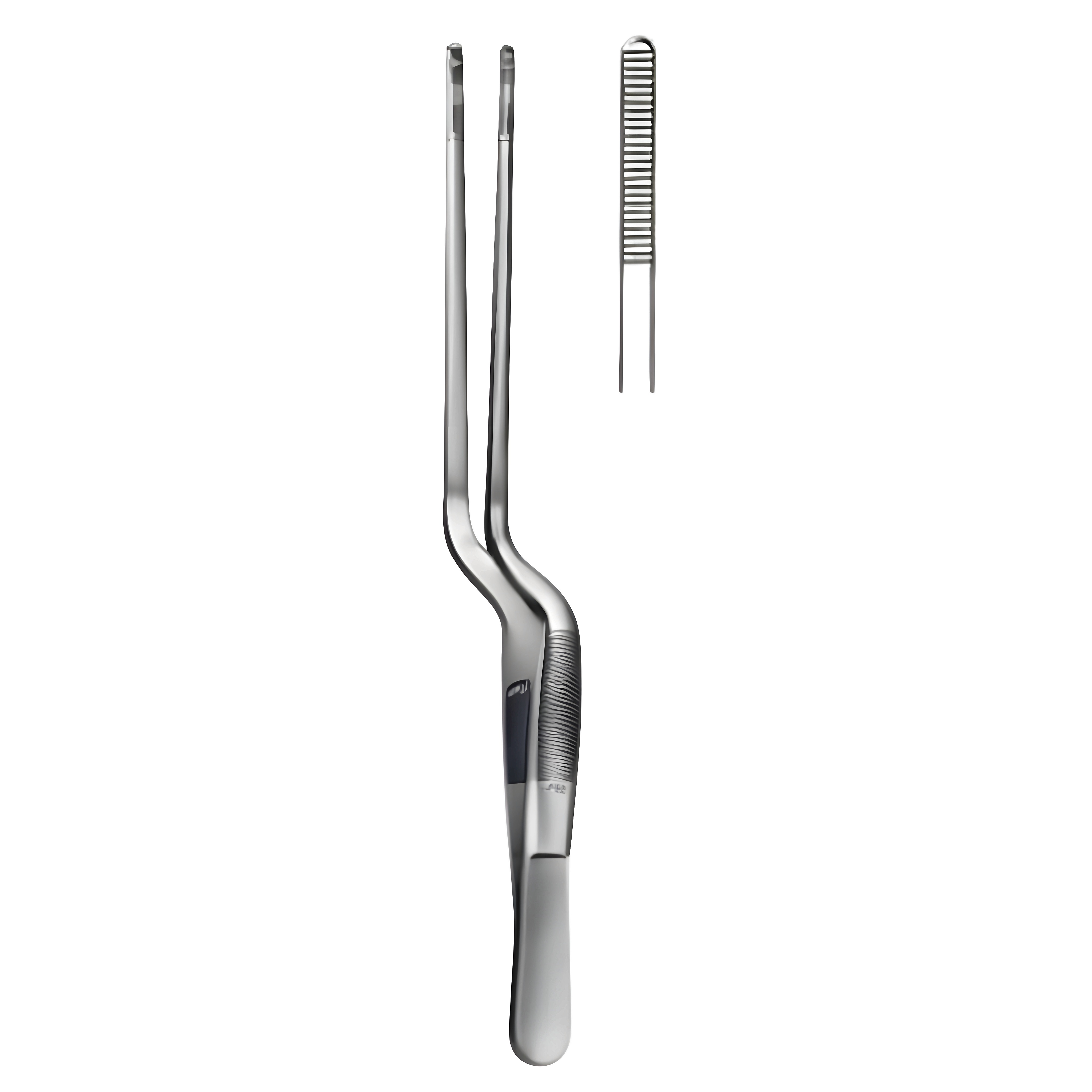 Lucae Ear Dressing Fcps serr (1.0mm tip) 14cm