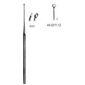 Buck Ear Curette cvd blunt, 2, 16.5cm